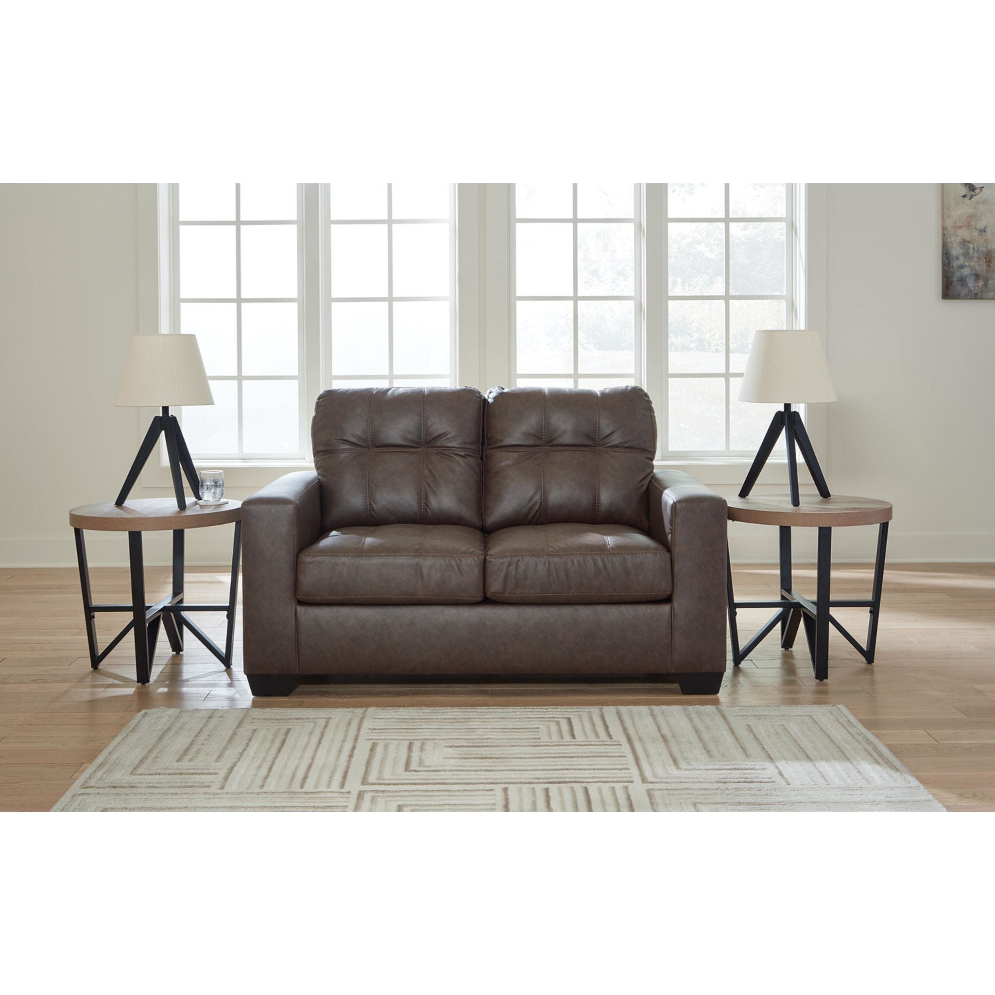 Barlin Mills Loveseat - Modern Comfortable 2-Seater Sofa for Small Spaces | Perfect for Living Room, Apartment & Cozy Home Decor