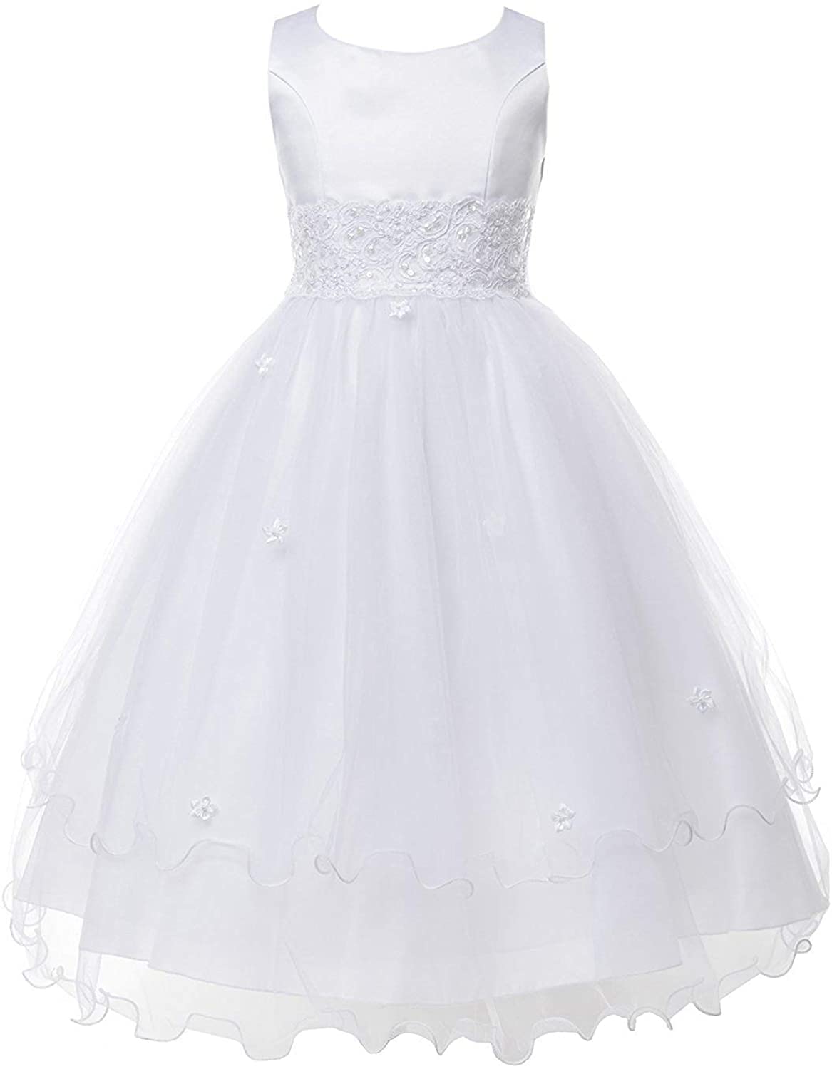 iGirlDress Flower Girl Dress for First Communion, Pageant, Wedding & Birthday - Perfect for Special Occasions & Photo Shoots