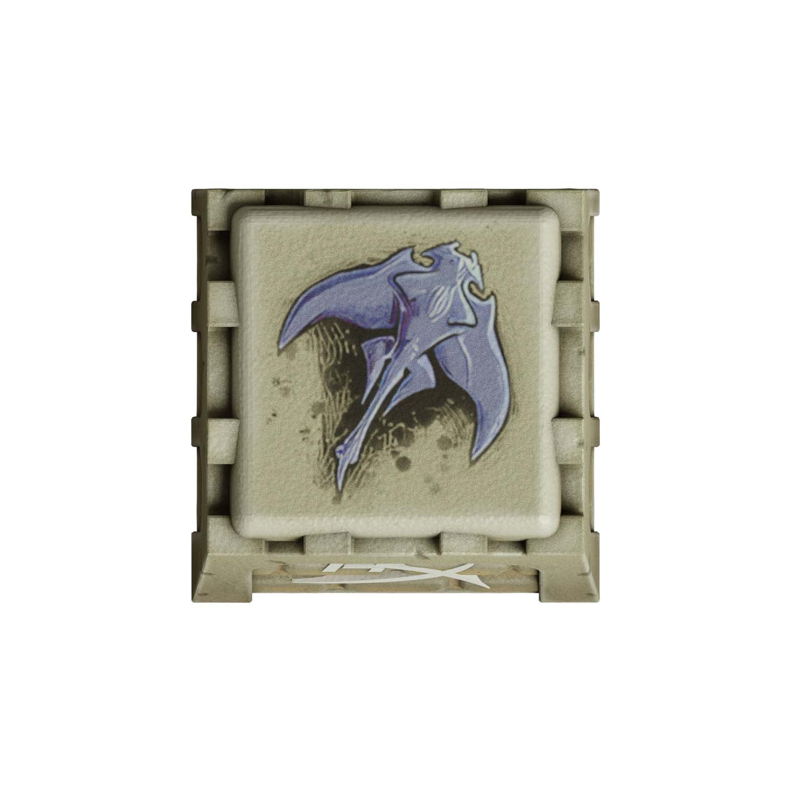 HX3D Guild Wars 2 Themed Mechanical Keyboard Keycap - Skimmer Design for Gaming PC Setup | Perfect for MMORPG Fans and Keyboard Enthusiasts