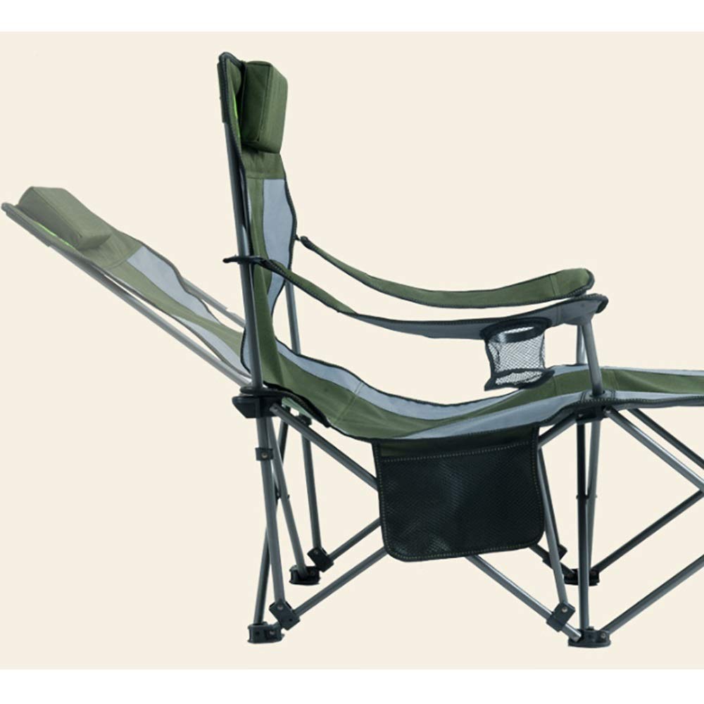 Portable Folding Lounge Chair - Lightweight Beach Chair for Outdoor, Patio, Poolside & Travel | Comfortable Sun Lounger & Siesta Chair for Relaxing at Home, Garden or Vacation