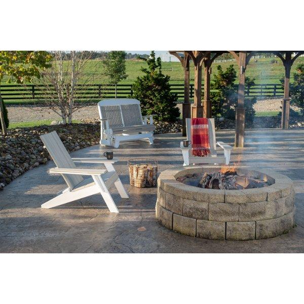 Premium Urban Adirondack Chair - Weather-Resistant Outdoor Lounge Chair for Patio, Garden & Backyard - Comfortable Modern Design with Ergonomic Support (Ideal for Relaxing, Sunbathing & Outdoor Entertaining)