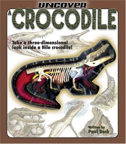 Uncover a Crocodile: Interactive 3D Anatomy Book for Kids - Perfect for Homeschooling, Science Learning & Animal Lovers