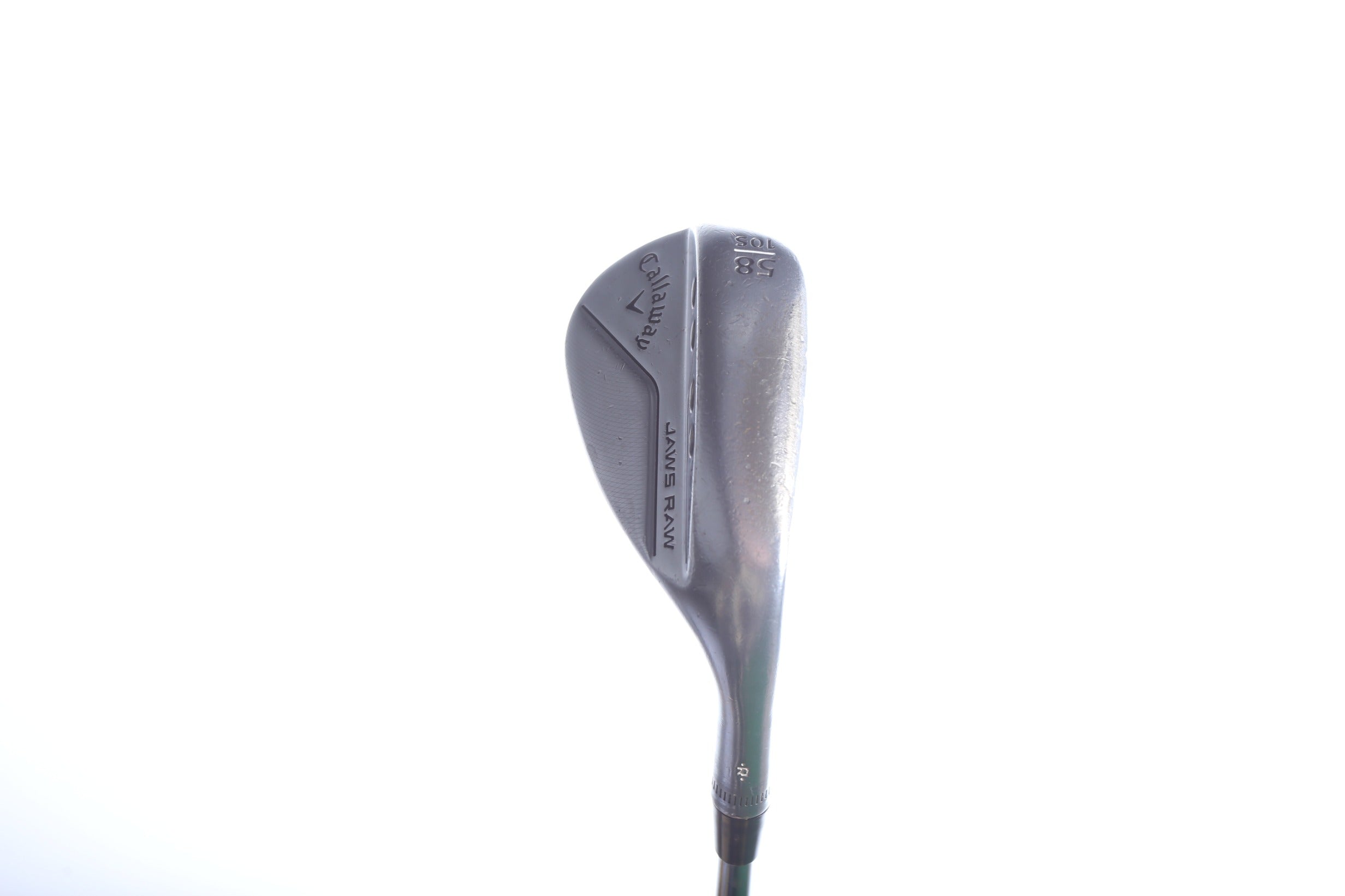 Used Callaway JAWS Raw Chrome Lob Wedge 58° Stiff Flex Right Hand Golf Club - Perfect for Short Game Shots, Bunker Play & Approach Shots
