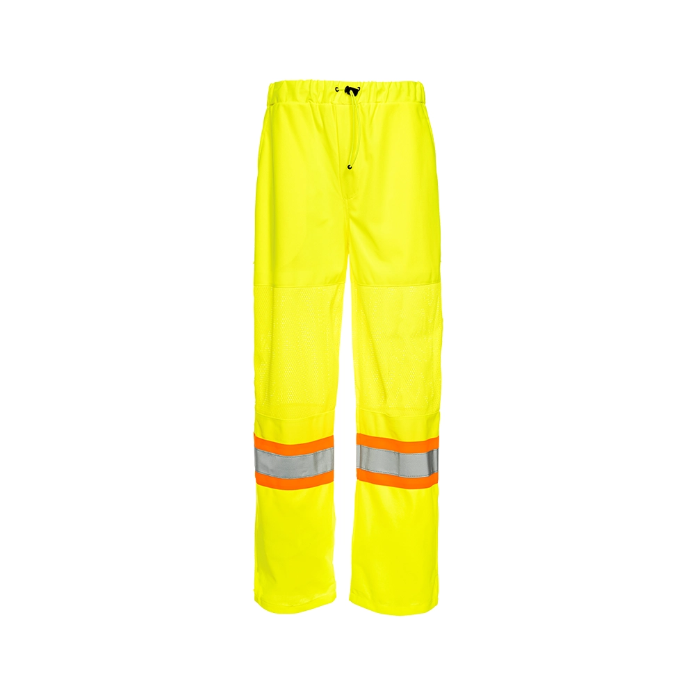 High Visibility Traffic Mesh Pants - Ground Force TB01 - Reflective Work Pants for Construction, Road Workers & Safety Professionals