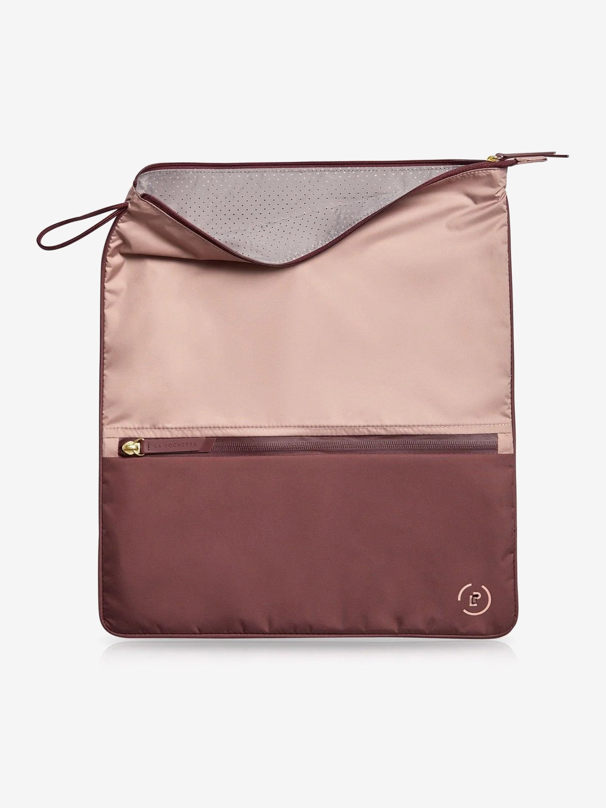La Pochette Sweat Bag - Rose & Oxblood Color Crossbody Purse for Women | Gym, Travel & Everyday Use