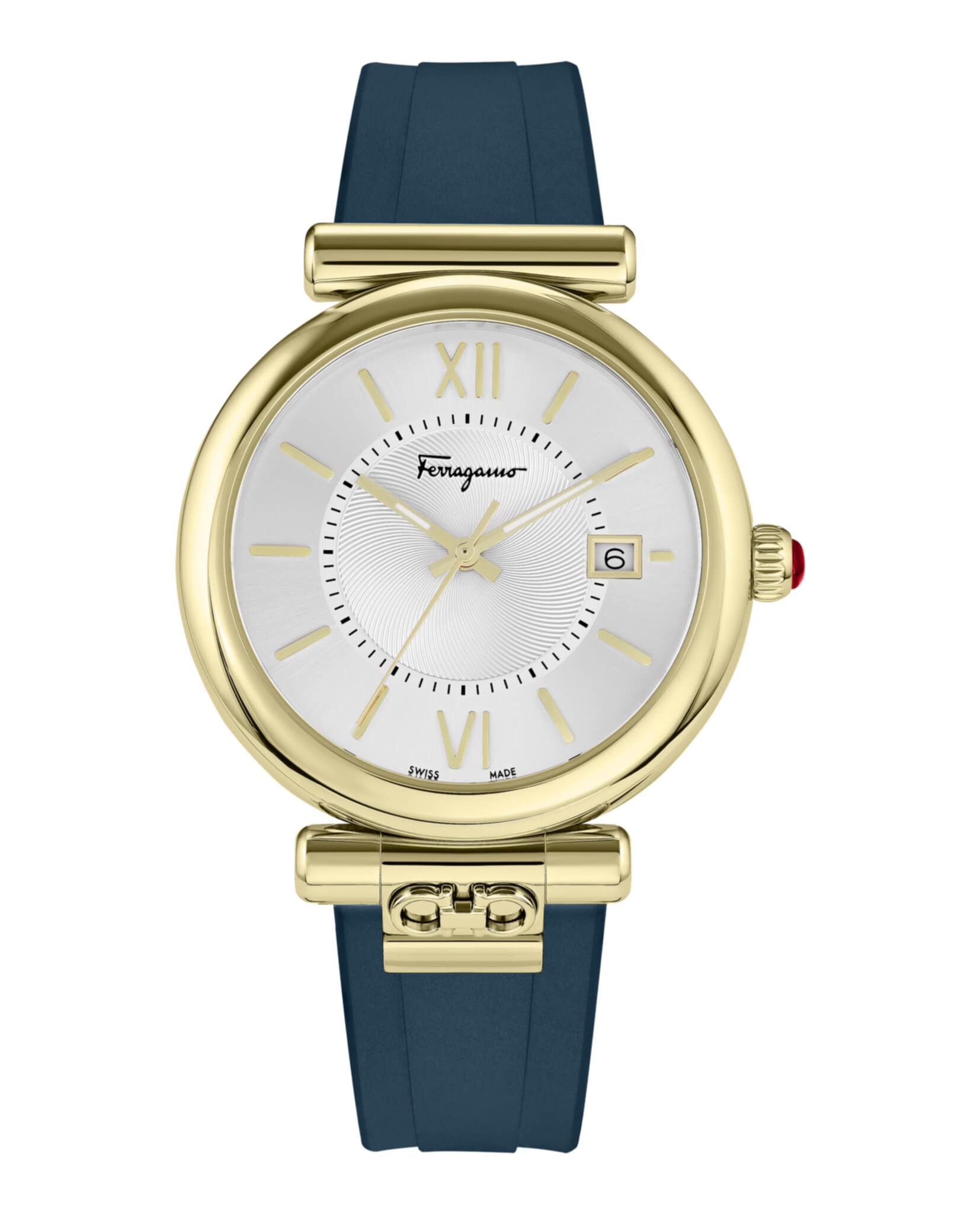 Salvatore Ferragamo Women's Silver 40mm Ora Watch SFUB00321 - Elegant Luxury Timepiece for Business, Parties & Special Occasions