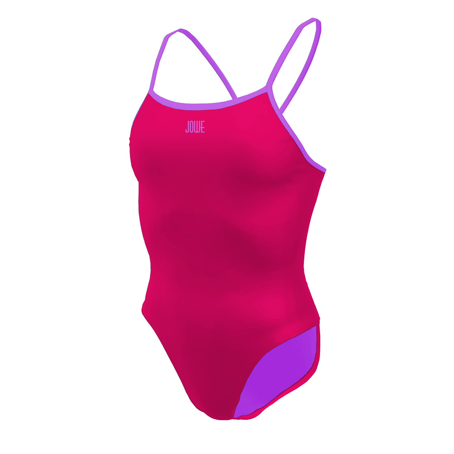 Jowe Women's Tie Back Swimsuit - Stylish One Piece Bathing Suit for Swimming, Beach & Pool - Medium Size with Paddle Print Design