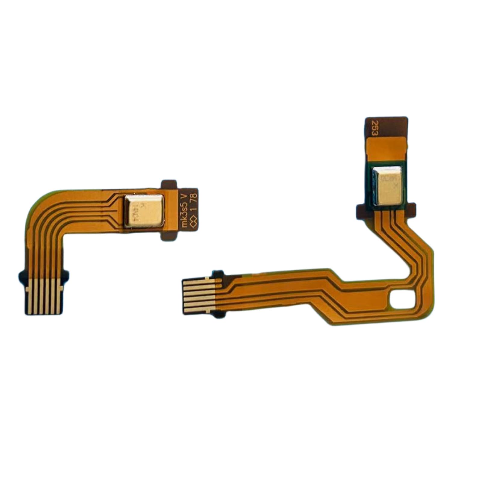 PS5 Controller Microphone Flex Cable Replacement - Compatible with BDM-010 & BDM-020 Models - Left/Right Internal Mic Ribbon Wire for DualSense Repair - Perfect for Gaming Accessories & DIY Controller Fixes