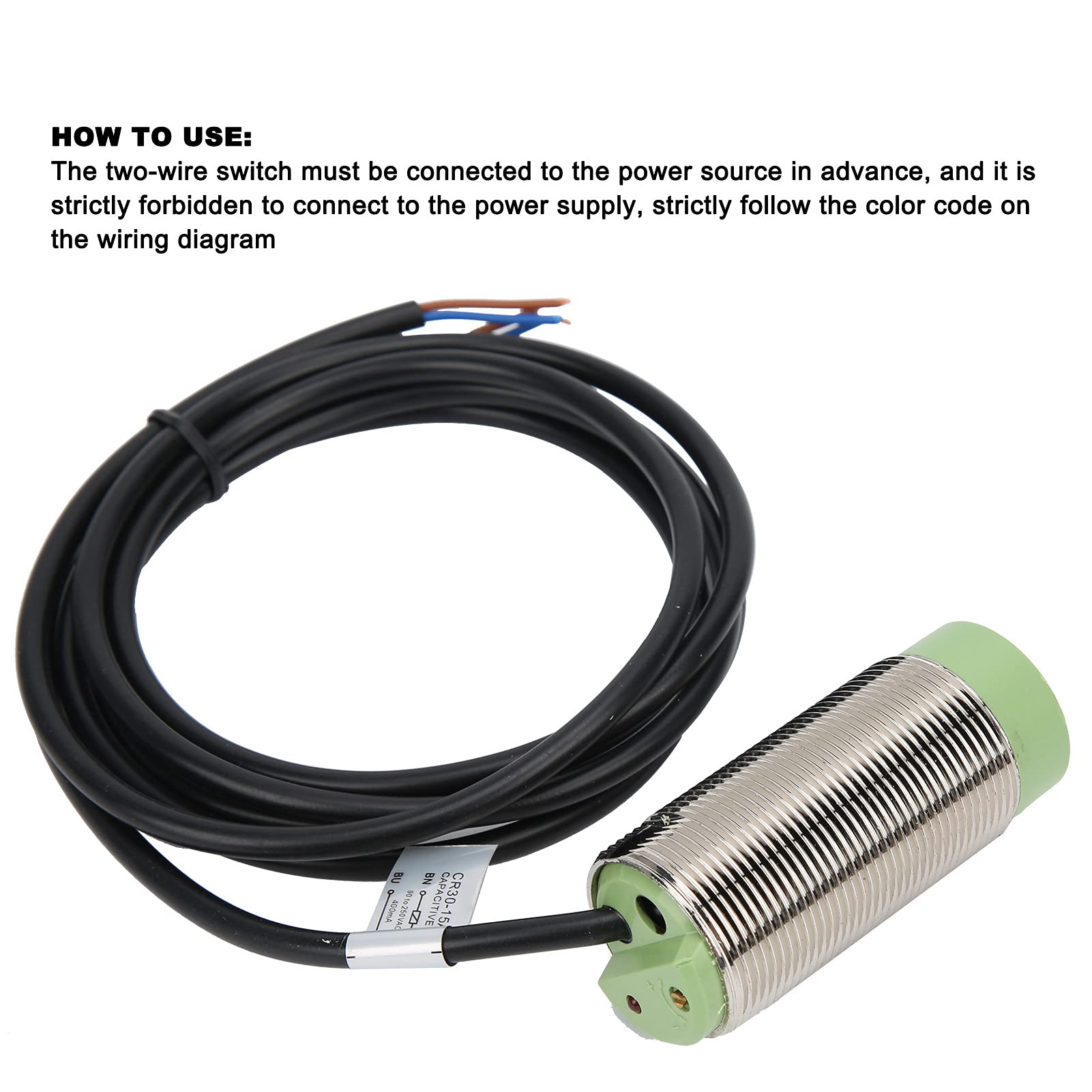 CR30-15AC Proximity Sensor - High Sensitivity Movement Detector for Smart Home, Closets & Cabinets | Automatic Lighting Control & Security System