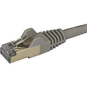 5m CAT6a Ethernet Cable Grey - High Speed RJ45 Snagless Connectors, STP Shielded Network Cable with Pure Copper Wire (6ASPAT5MGR) - Perfect for Gaming, Streaming & Office Networking