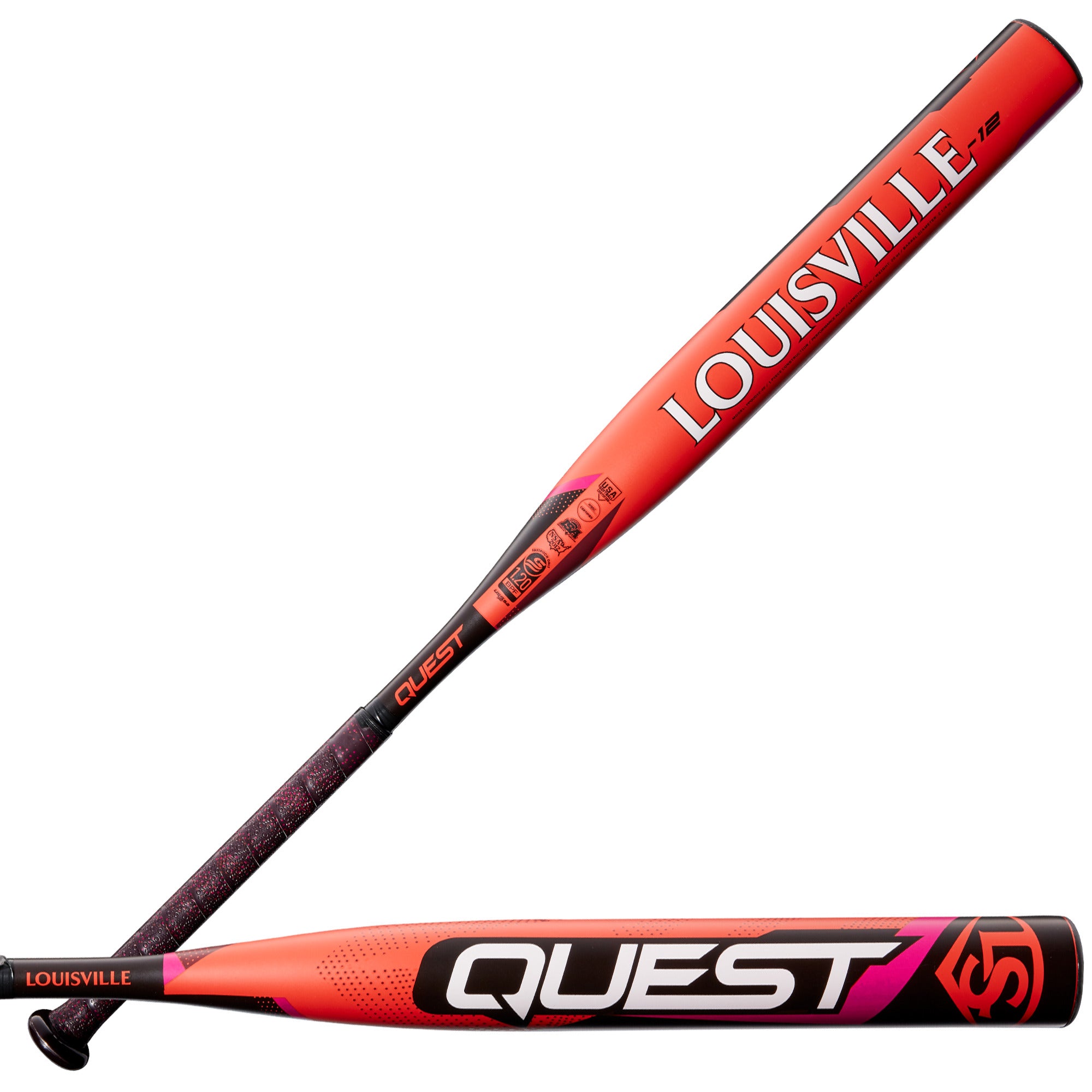 Louisville Slugger Quest Fastpitch Softball Bat -12 Length for Youth & High School Players | Perfect for Fastpitch Games, Training & Tournaments