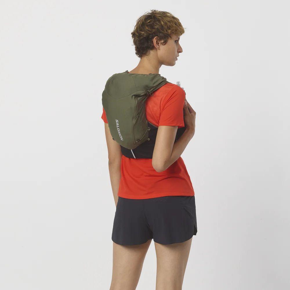Salomon Unisex Adv Skin 12 Hydration Vest - Lightweight Running Pack for Trail Runners & Hikers - Perfect for Long-Distance Running, Marathon Training & Outdoor Adventures (LC2011300)