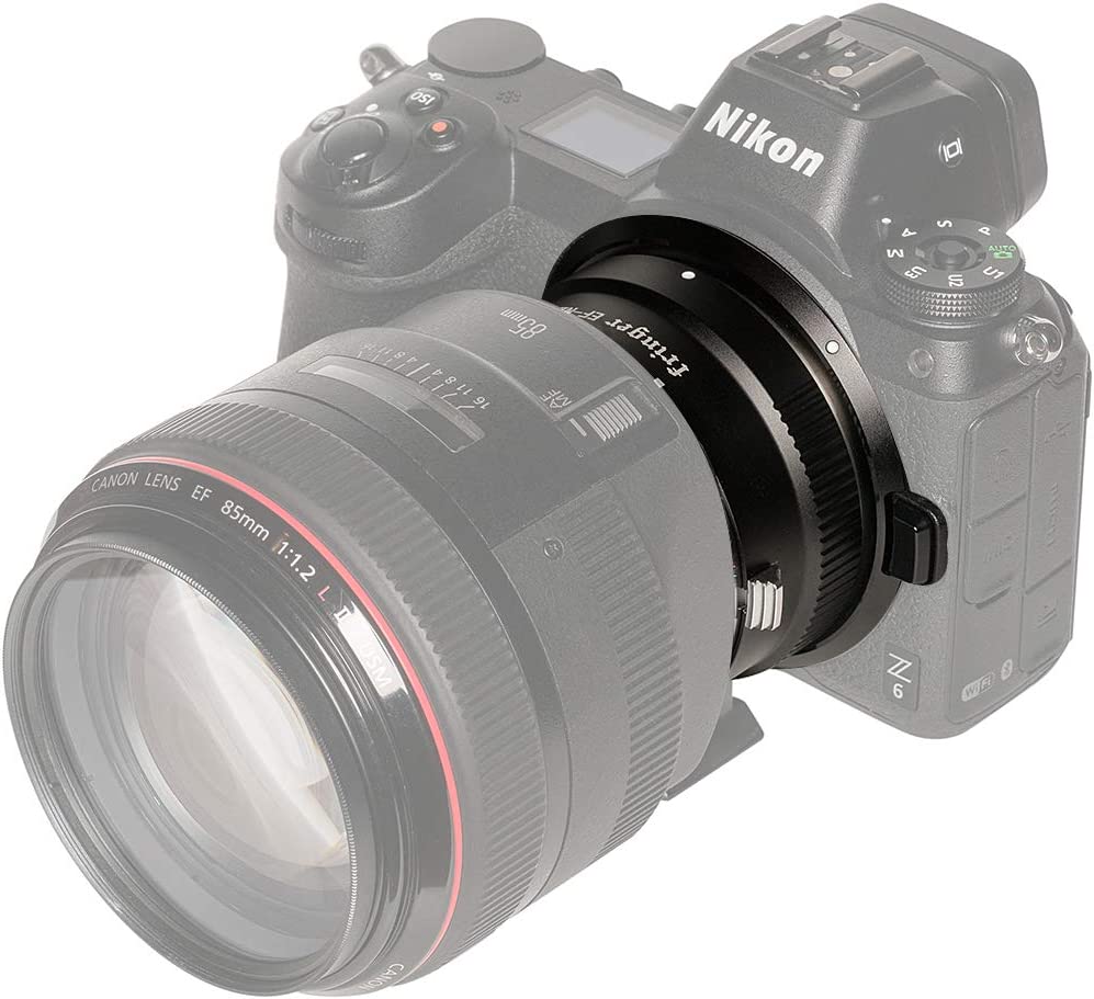 Canon EF to Nikon Z Mount Auto Focus Lens Adapter Ring for Z6 Z7 Z50 Cameras - Seamless Photography & Videography for Professionals