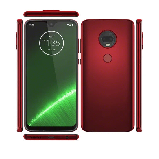 Motorola Moto G7 Plus Unlocked Smartphone 64GB Storage - Black GSM Phone for Travel, Business & Everyday Use