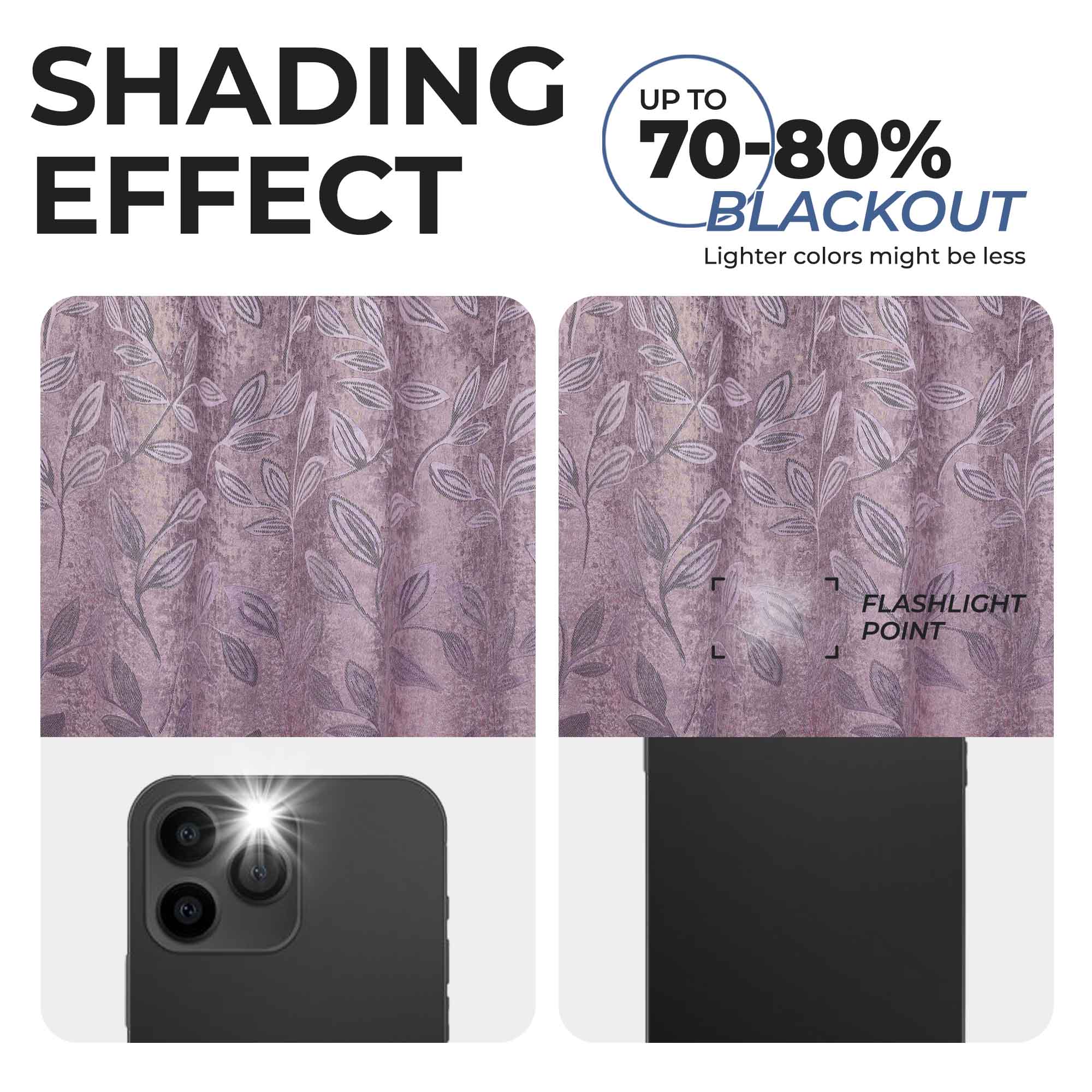 Machine Washable Blackout Curtains Set of 2 - Thermal Insulated Room Darkening Window Drapes for Bedroom & Living Room | Noise Reducing & Energy Saving Home Decor