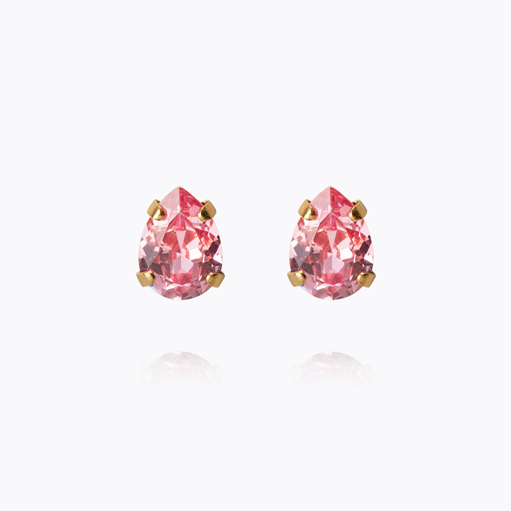 Superpetite Drop Earrings - Light Rose Gold Dangle Earrings for Women | Elegant & Minimalist Jewelry for Everyday Wear, Parties & Special Occasions