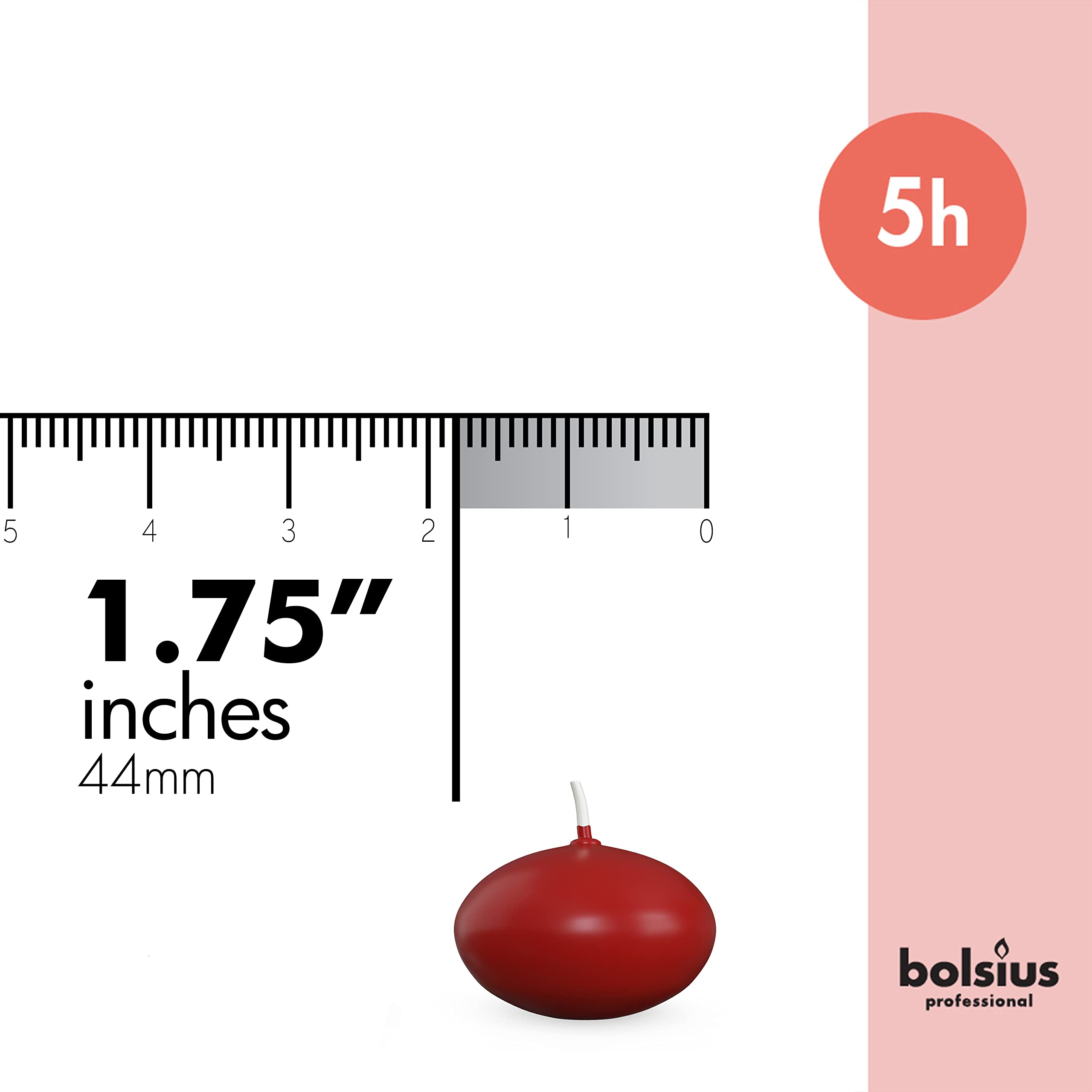 Bolsius Unscented 1.75