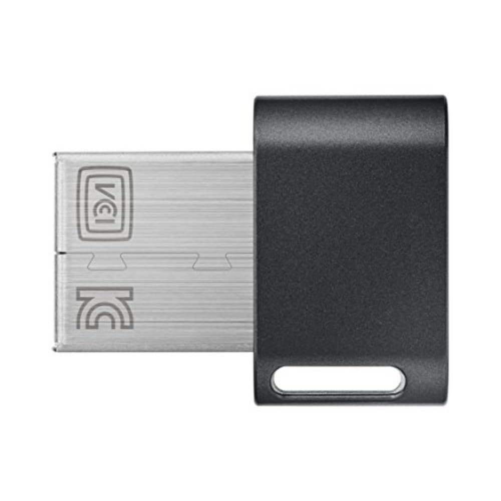 SAMSUNG FIT Plus 3.1 USB Flash Drive 128GB - 400MB/s High-Speed Transfer, Compact Design for Laptop, Tablet, Smart TV, Car Audio & Gaming - Expand Storage for Work, Entertainment & Travel (MUF-128AB/AM, Gunmetal Gray)