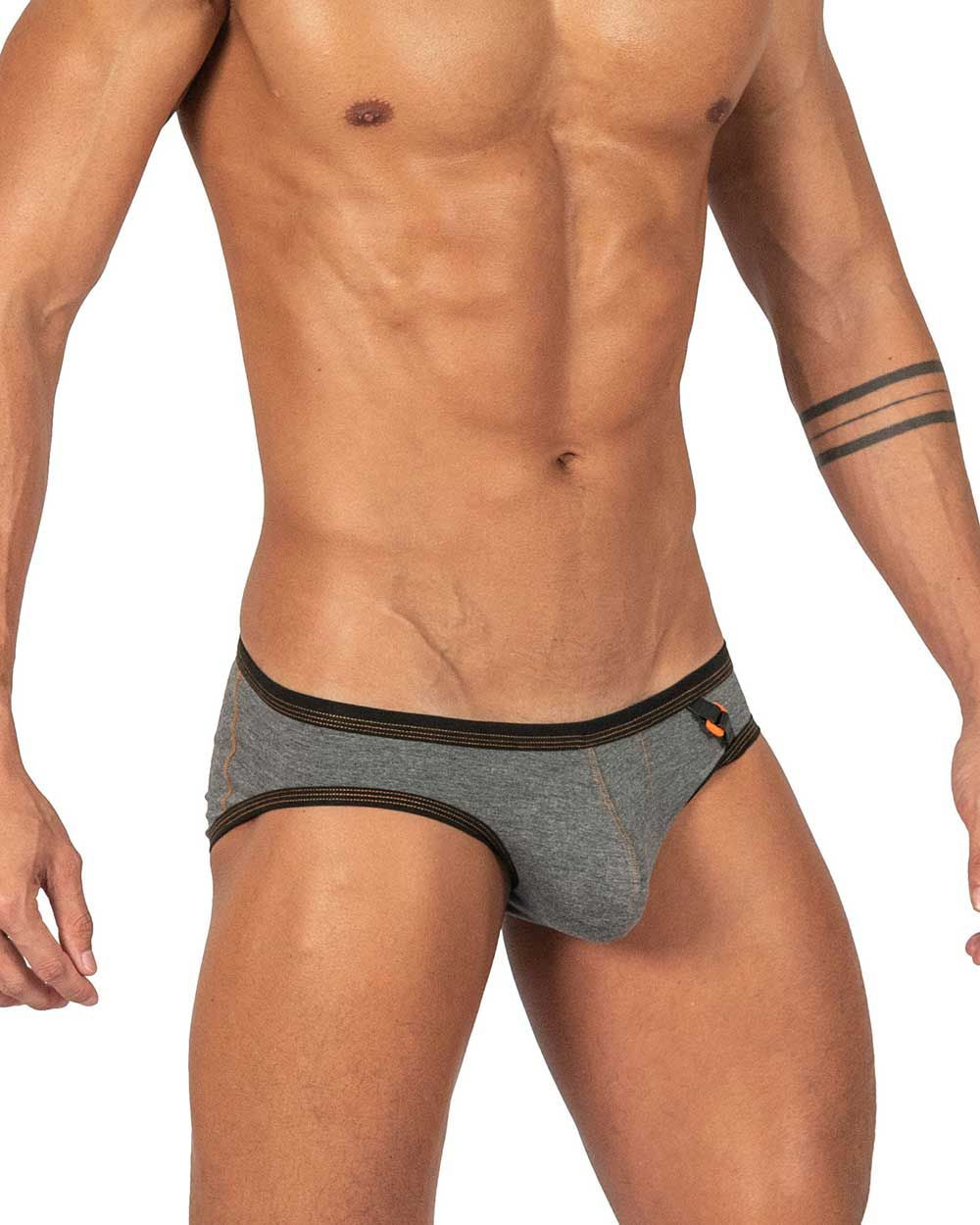 Private Structure Barn Boy Low Rise Mini Brief - Comfortable Men's Underwear for Everyday Wear, Gym & Lounge - Soft Cotton Blend, Breathable & Lightweight