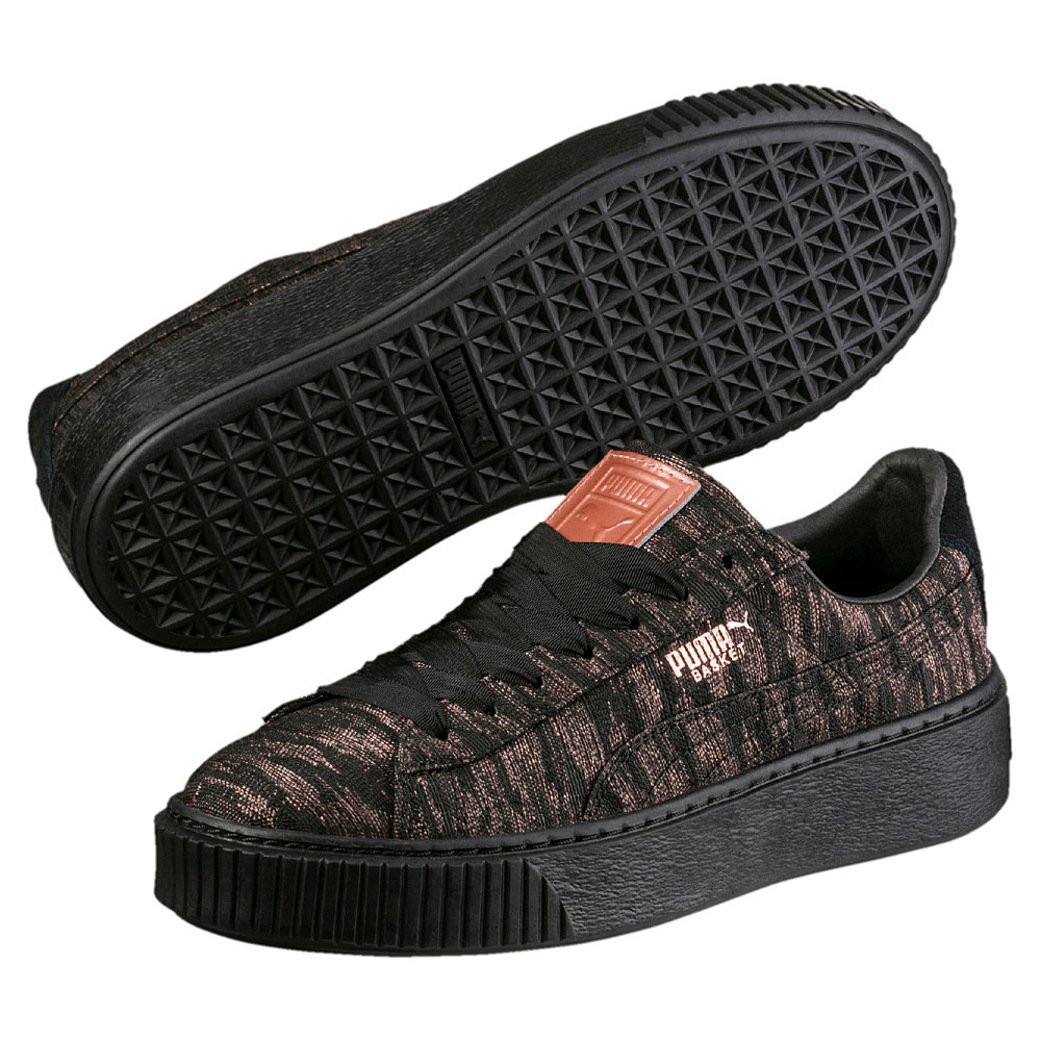 PUMA Women’s Basket Platform Vr Low-Top Sneakers - Fashion Casual Shoes for Women, Comfortable Walking & Everyday Wear, Perfect for Street Style & Outfits