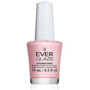 China Glaze Ever Glaze Blush Much? Nail Polish - 0.5 oz / 15ml - #82325 - Long Lasting Shine for Salon-Quality Manicures at Home or Professional Use