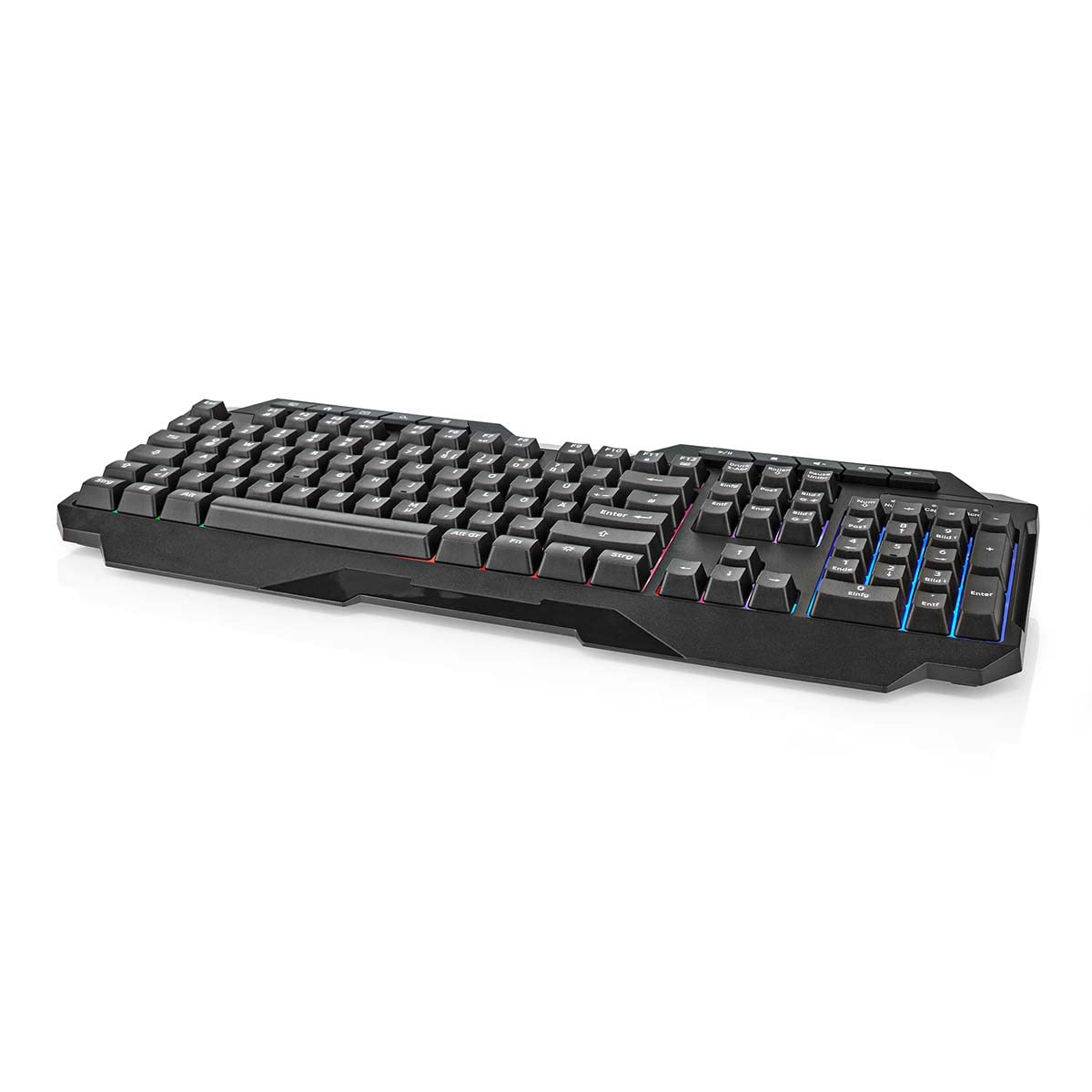 NEDIS Wired Gaming Keyboard with LED Backlit, USB Type-A for PC Gaming