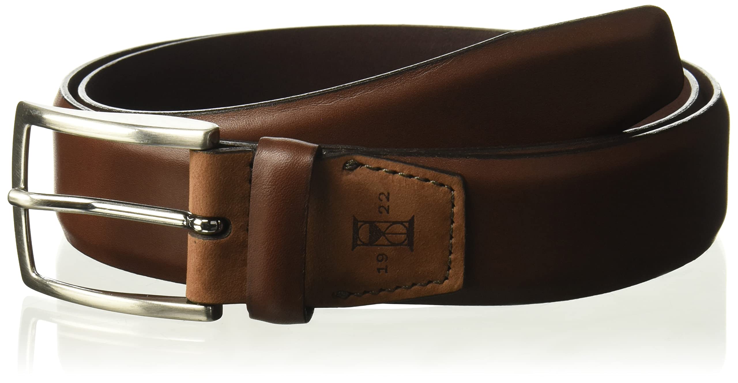 Allen Edmonds Glass Ave Genuine Leather Men's Dress Belt - Classic Brown & Black for Business, Office & Formal Occasions