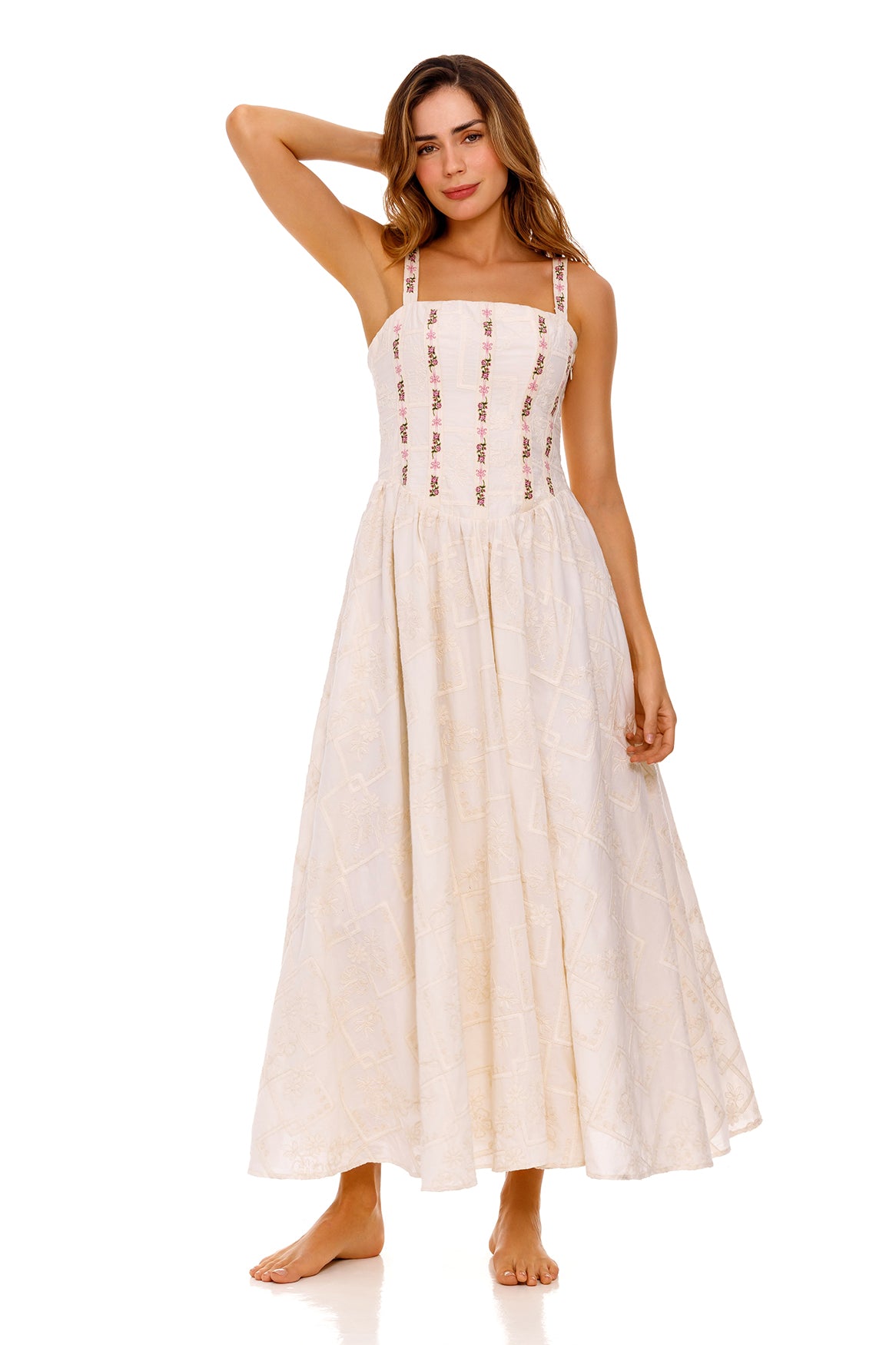 Meraki Emerald Green Dress 17491 - Elegant & Comfortable Women's Dress for Parties, Weddings & Special Occasions