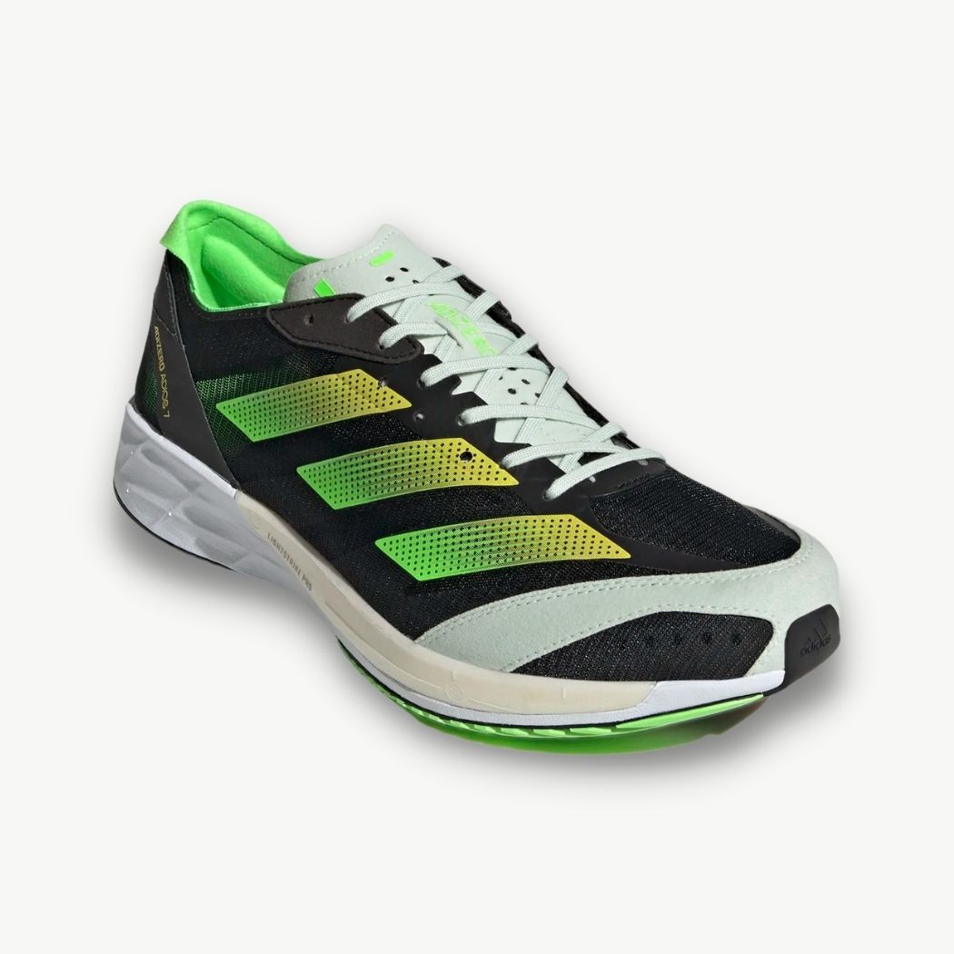 Adidas Adizero Adios 7 Men's Running Shoes - Lightweight & Breathable for Marathon Training, Road Racing & Daily Jogging