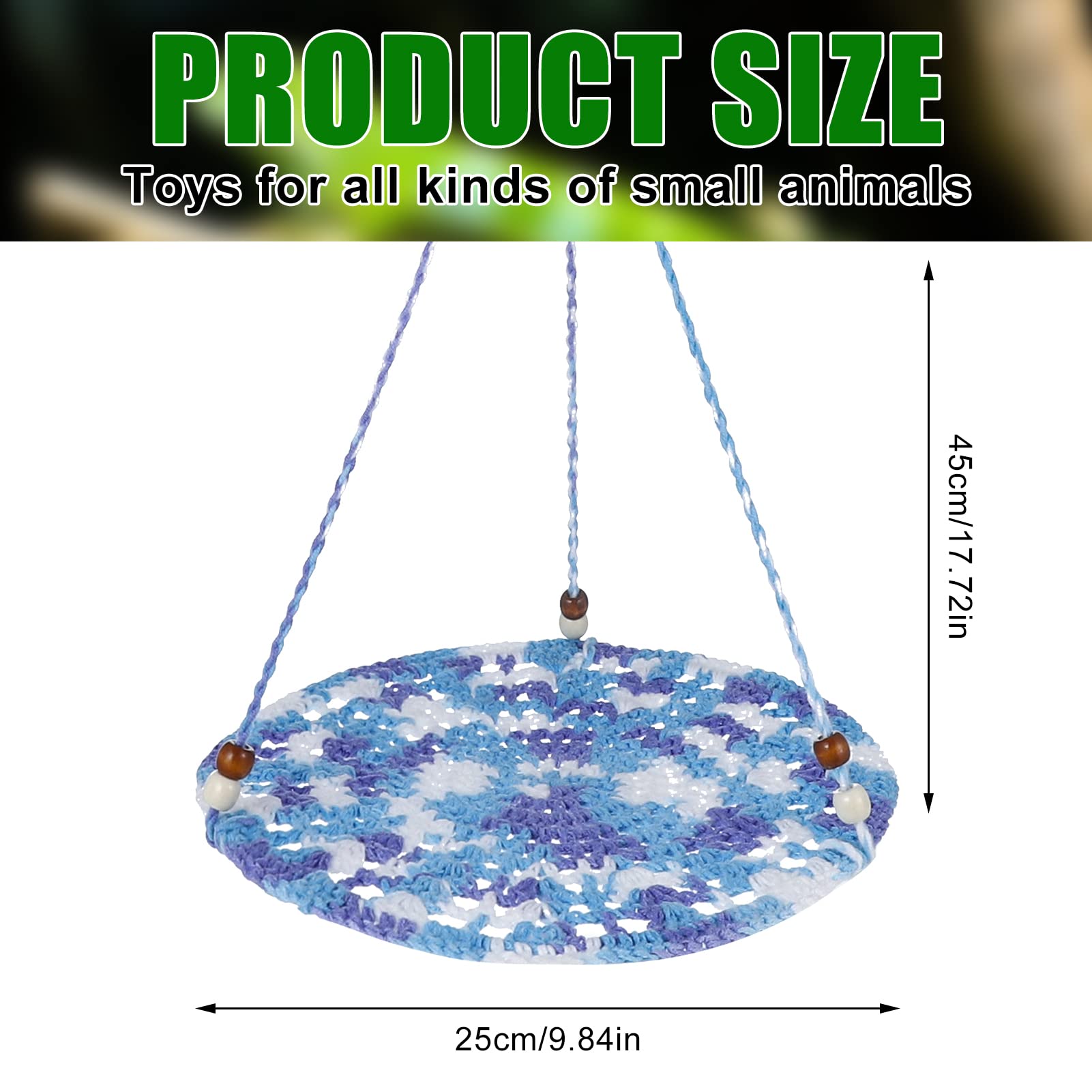 Premium Bearded Dragon Habitat Accessories - Basking Platform, Tank Decor for Leopard Gecko, Chameleon, Birds & Small Pets | Ideal for Reptile Enclosures & Terrarium Setup