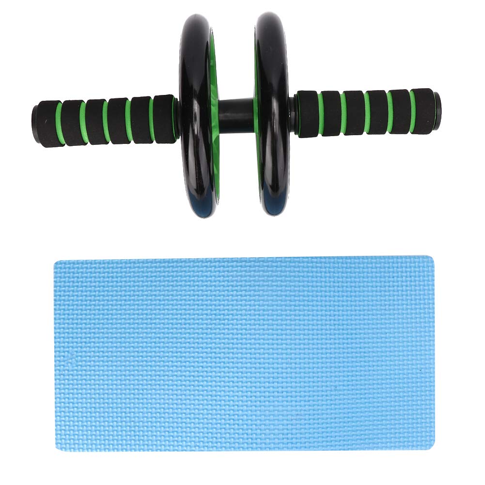 Durable 3-Wheel Ab Roller for Home Workouts - Non-Slip Abdominal Exercise Wheel for Men & Women - Perfect for Core Strength Training and Body Toning