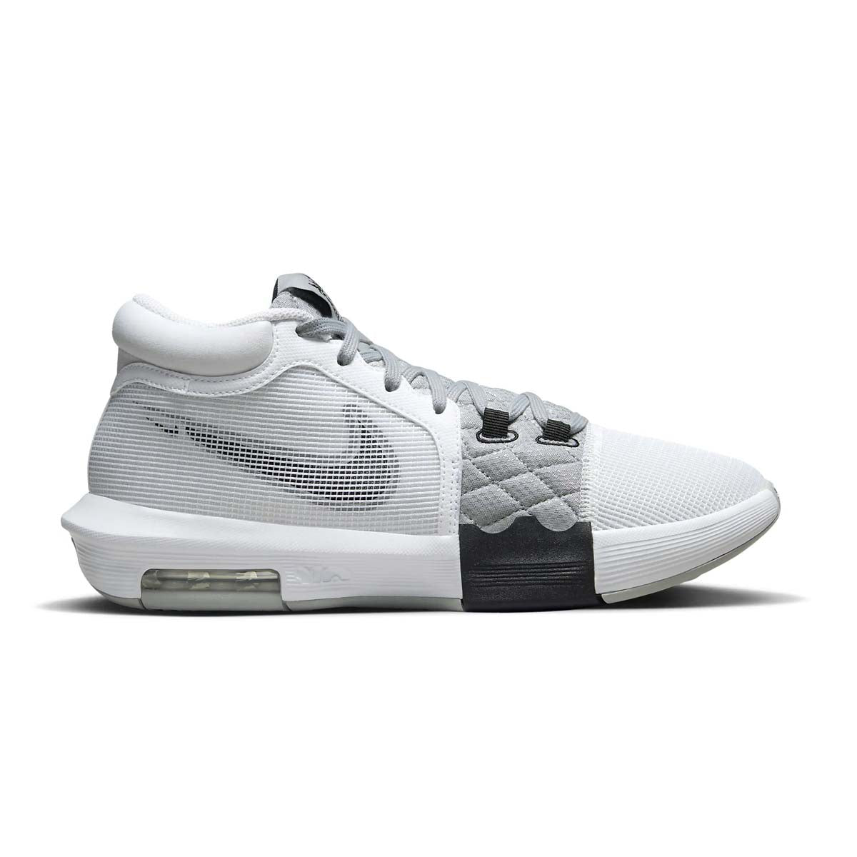 LeBron Witness VIII EP Basketball Shoes - White - High-Performance Men's Sneakers for Indoor & Outdoor Court Play