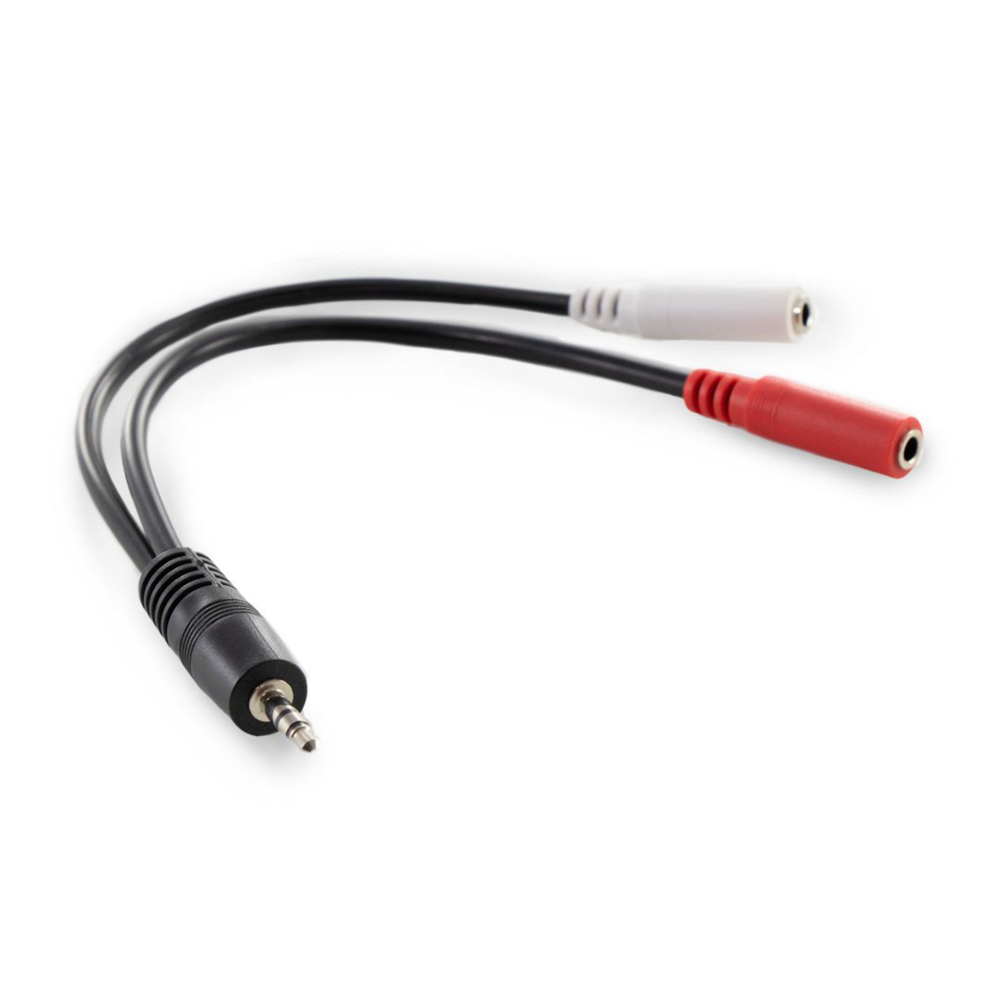XK 1182 Left/Right Splitter Cable - High-Quality Audio Y Splitter for Headphones & Speakers | Perfect for Gaming, Music, and Home Theater Systems
