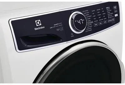 Electrolux ELFG7637AW 4.5 Cu. Ft 600 Series Front Load Washing Machine with SmartBoost Technology - Energy Efficient White Washer for Laundry Room & Small Spaces
