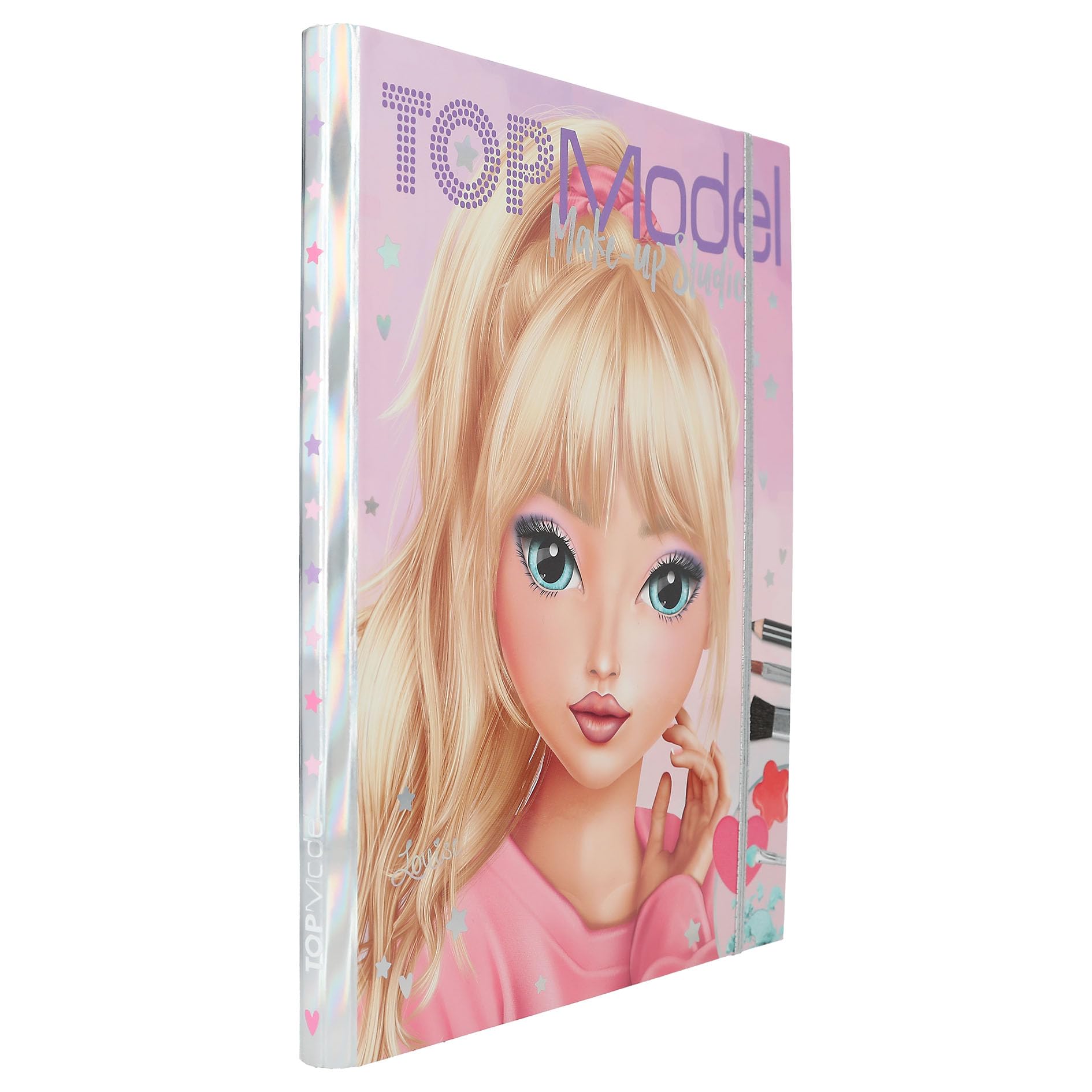 Depesche 12876 TOPModel Make Up Studio – Creative Makeup Kit for Stunning Looks with Coloring Block, Makeup Palette & 4 Brushes | Perfect for Teens, Beginners & DIY Beauty Enthusiasts