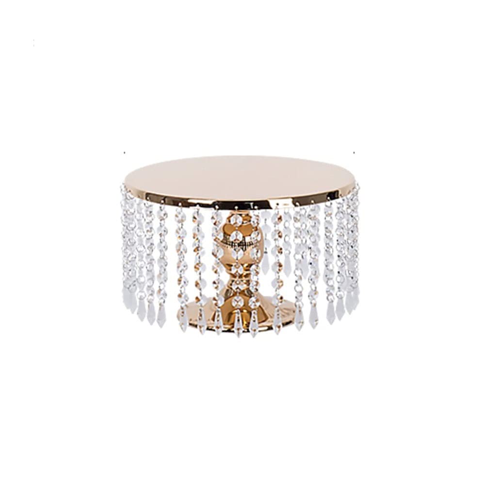 Elegant Wrought Iron Cake Stand for Weddings, Birthdays & Afternoon Tea - Perfect for Displaying Desserts, Cakes, Biscuits & Snacks (Size B) | Durable Metal Dessert Holder for Party Table Decor