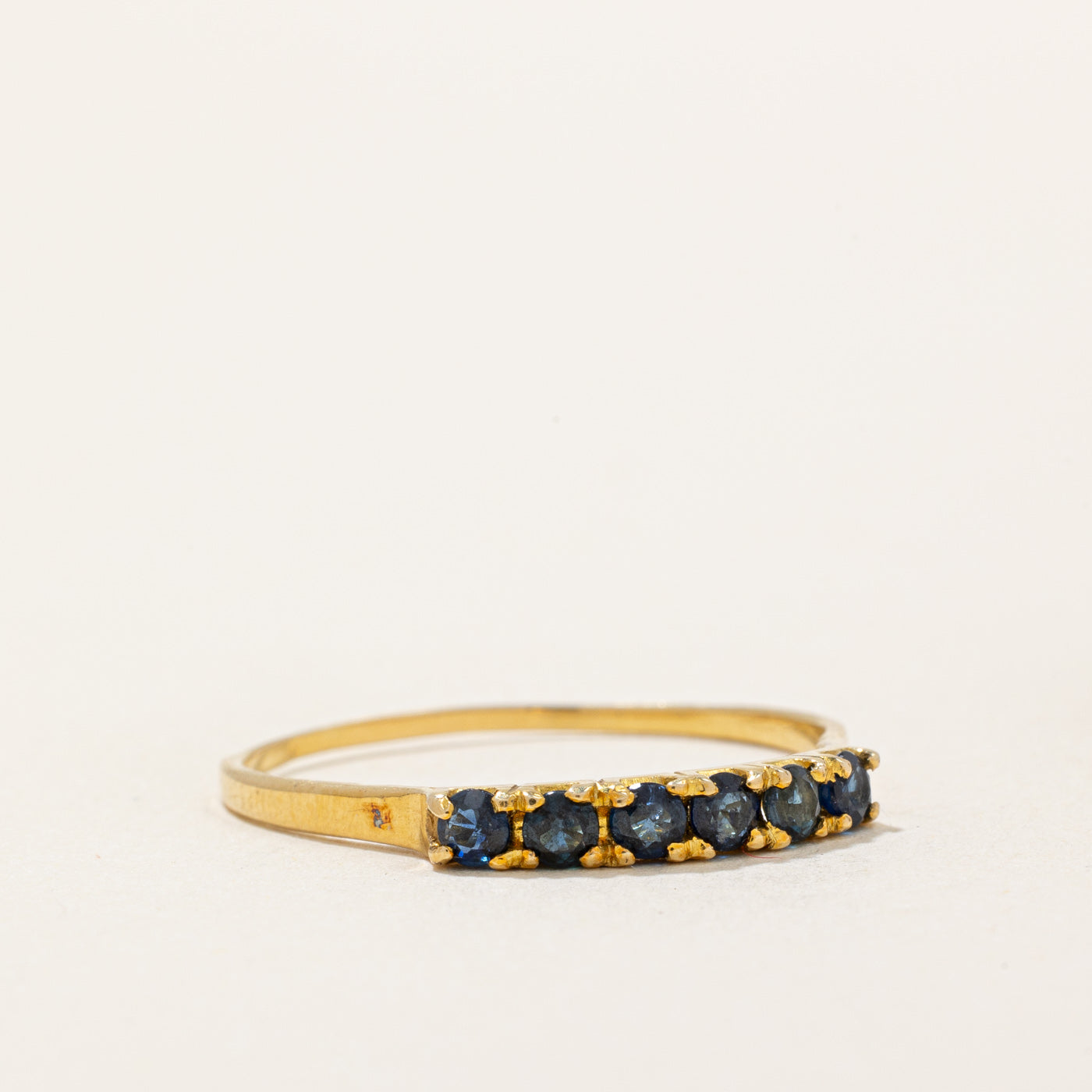 0.22ctw Sapphire Ring for Women Size 9.25 - Elegant Blue Gemstone Engagement Ring, Wedding Band, Anniversary Gift for Her - Perfect for Proposals, Valentine's Day & Special Occasions