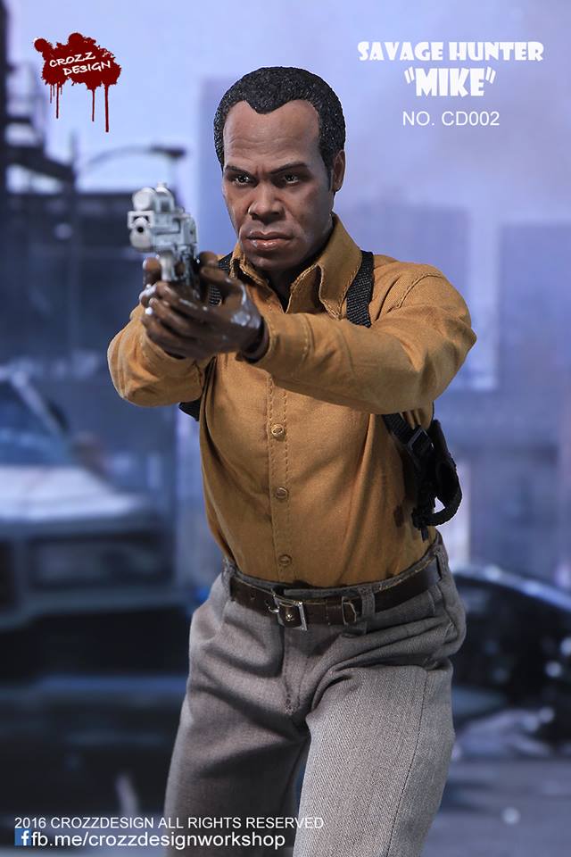 Crozz Design 1/6 Savage Hunter Sixth Scale Collectible Action Figure - Perfect for Display, Photography & Model Enthusiasts