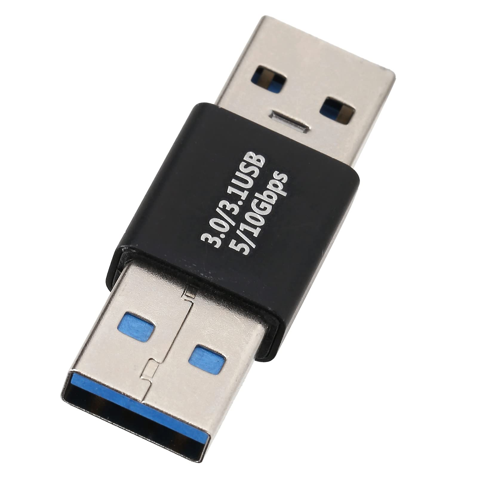 USB 3.0 Male to Male OTG Adapter - High Speed Data Transfer Cable - Compact USB A to USB Connector for Smartphones, Tablets, Laptops - Perfect for File Sharing, Charging & Device Connections at Home, Office or Travel