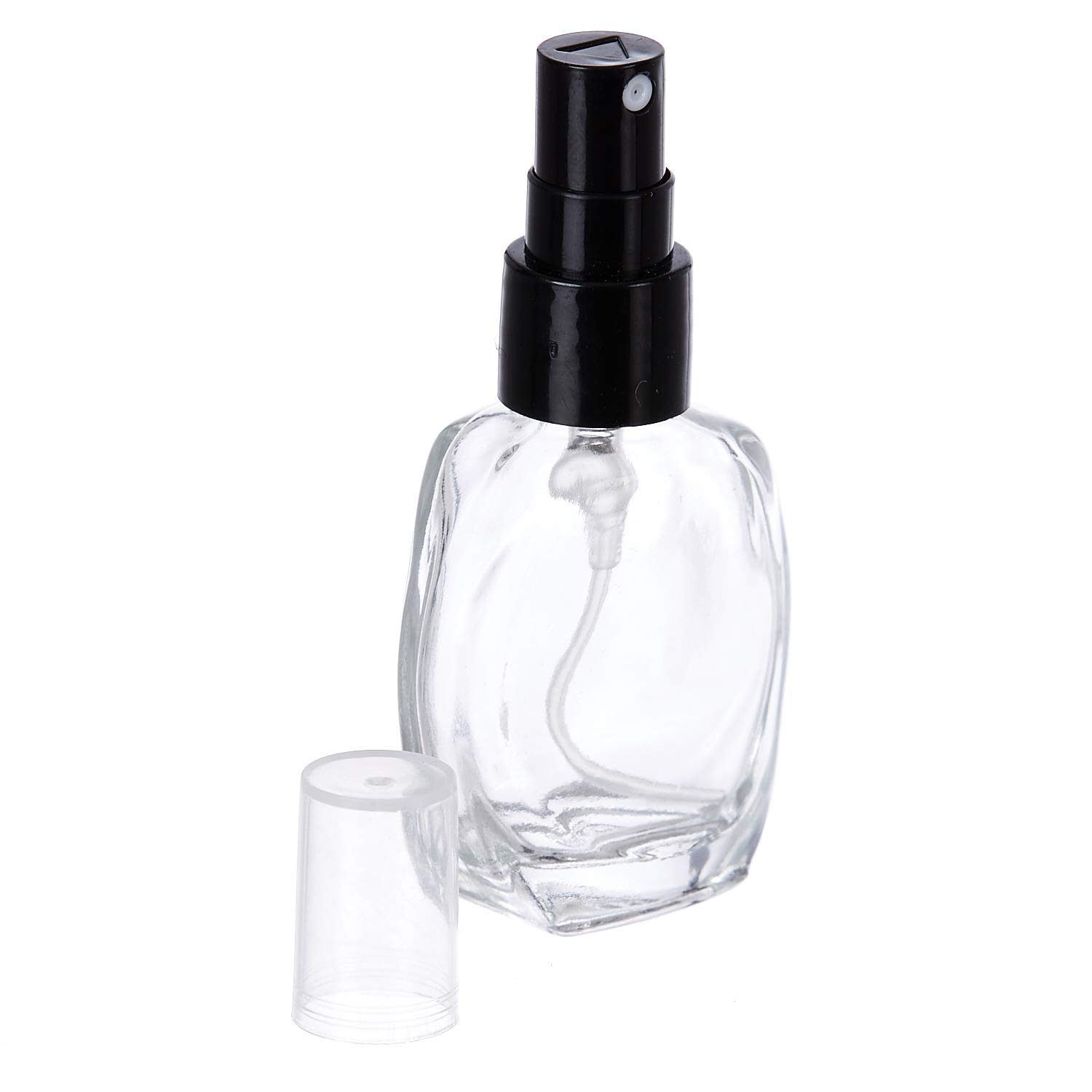 Premium 10ml Refillable Glass Perfume Bottles with Spray Pump - Set of 6 for Essential Oils, Fragrance & Aromatic Water - Perfect for Travel, Gifts & DIY Perfume Blending
