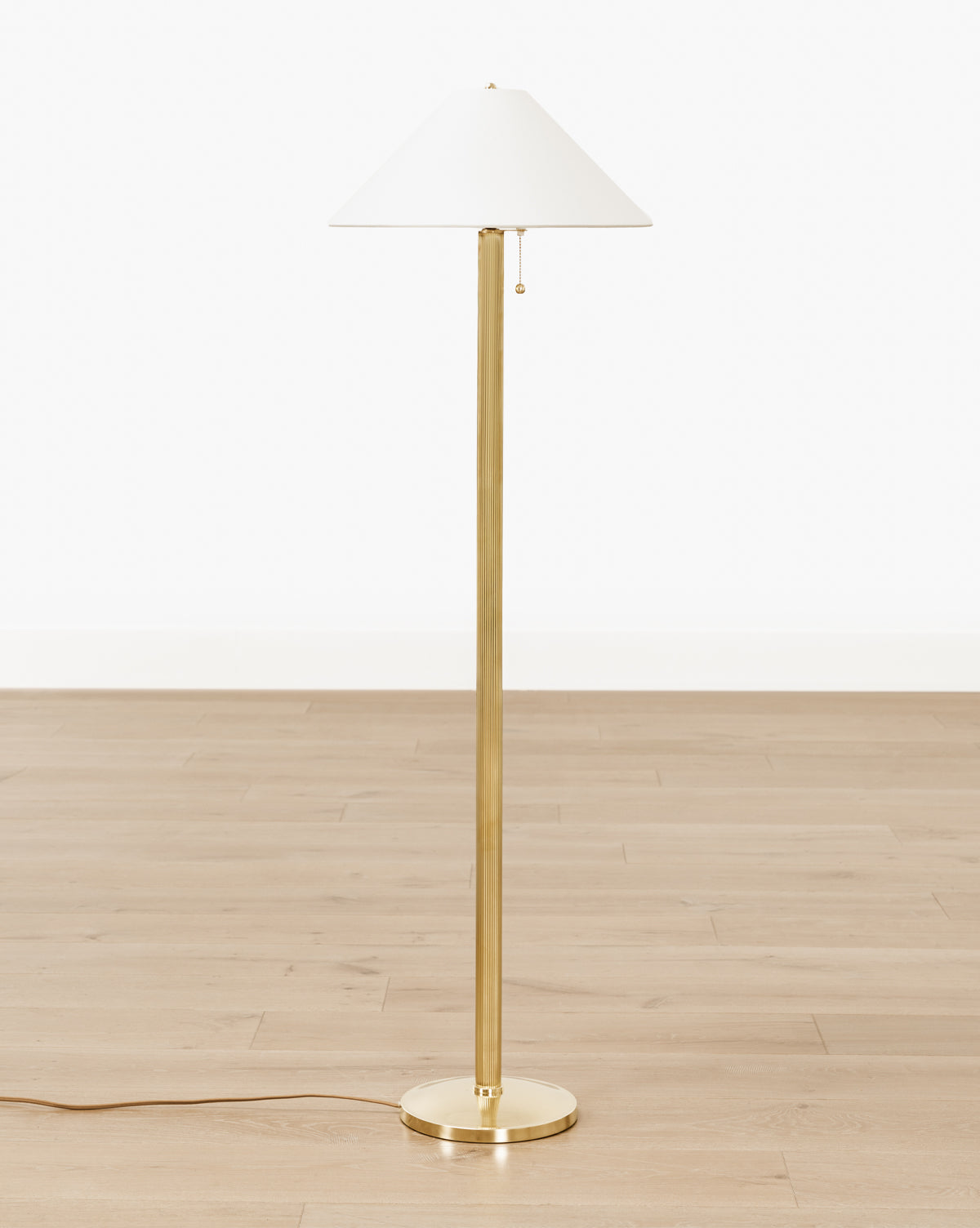 Townes Modern Floor Lamp - Adjustable Height LED Standing Light for Living Room, Bedroom & Office - Warm White & Cool White Dimmable Lighting for Reading, Relaxing & Working