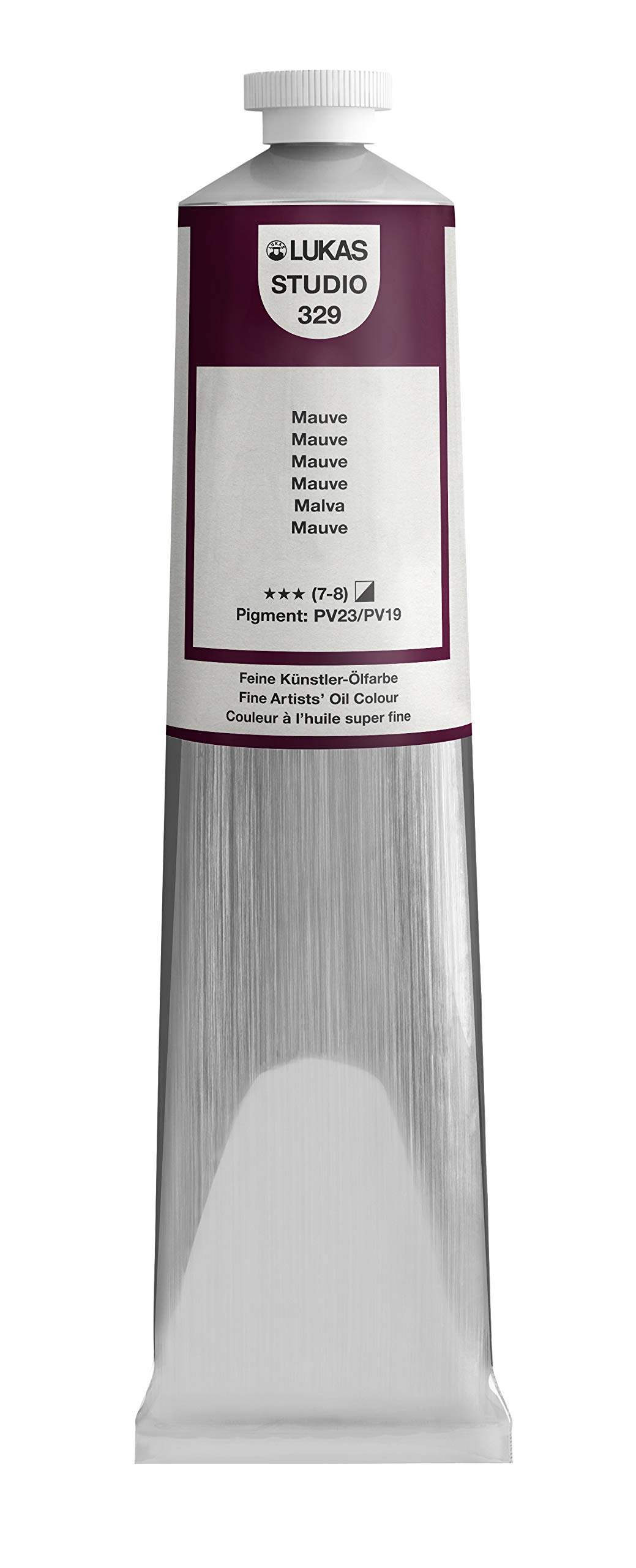 200ml Premium Studio Oil Paint - High-Quality Mauve Color for Professional Artists & Hobbyists | Perfect for Canvas, Wood & Fabric Painting