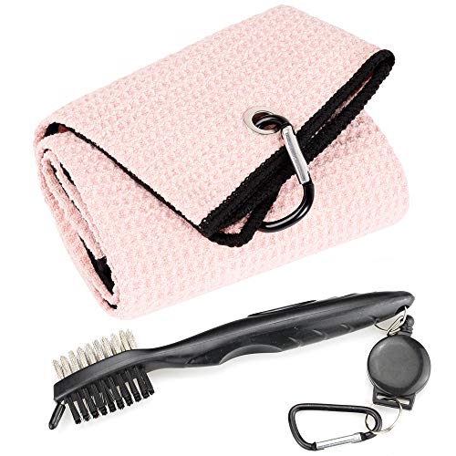 Pink Towel+black Brush