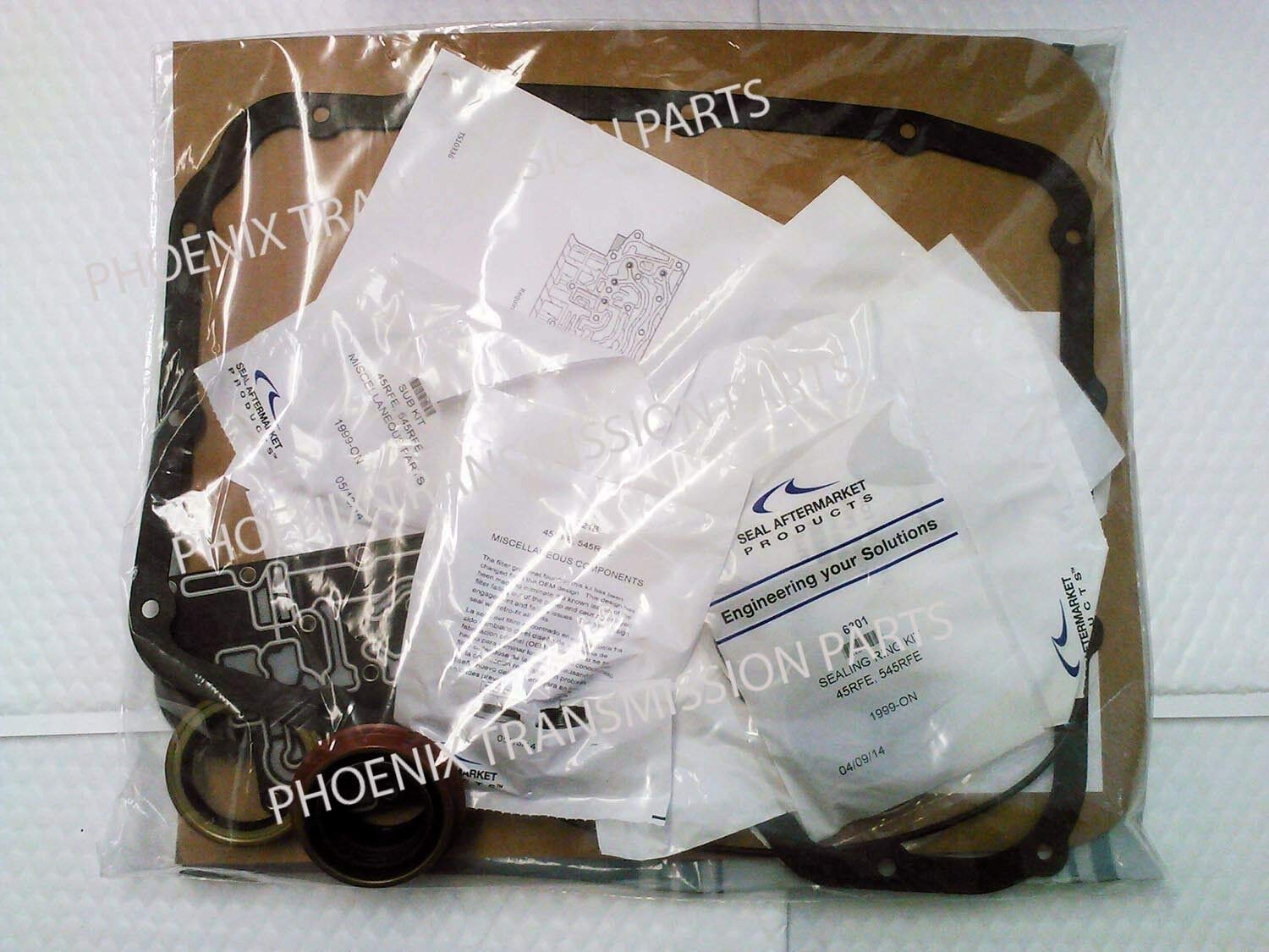 45RFE 5-45RFE Transmission Gasket and Seal Rebuild Kit for 2006+ Dodge & Jeep Vehicles - Perfect for Transmission Repair & Maintenance
