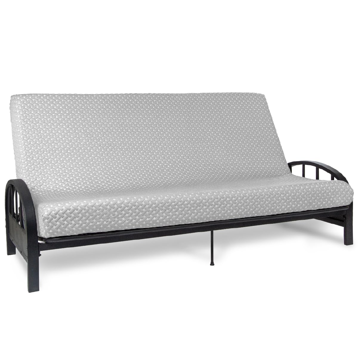 Milliard Full Memory Foam Futon Mattress - Light Grey for Home & Office
