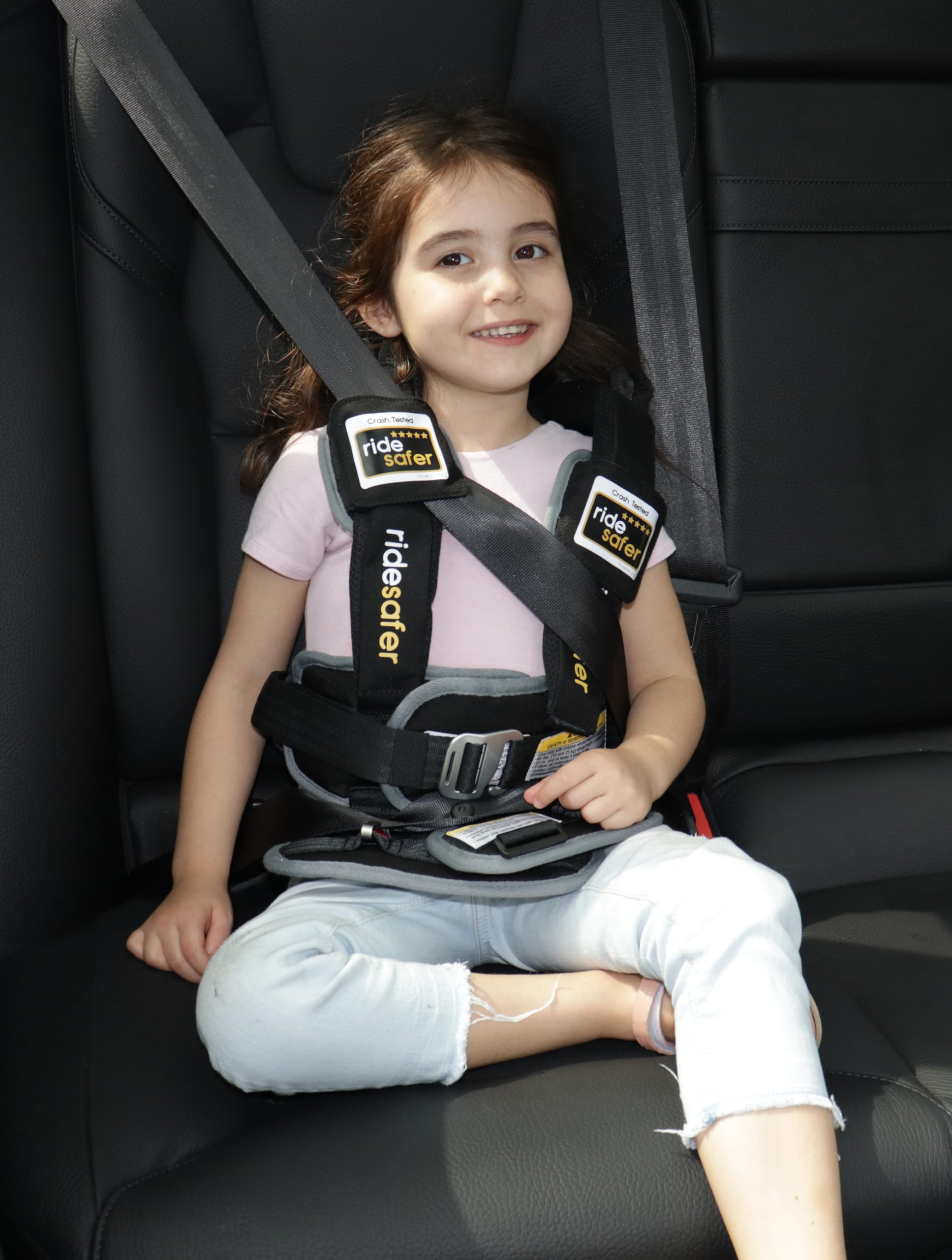**Extra Large Lightweight Portable Car Seat - Blue Compact Travel & Everyday Child Safety Booster for Infants & Toddlers - Ideal for Airplanes, Road Trips & Daily Commutes**