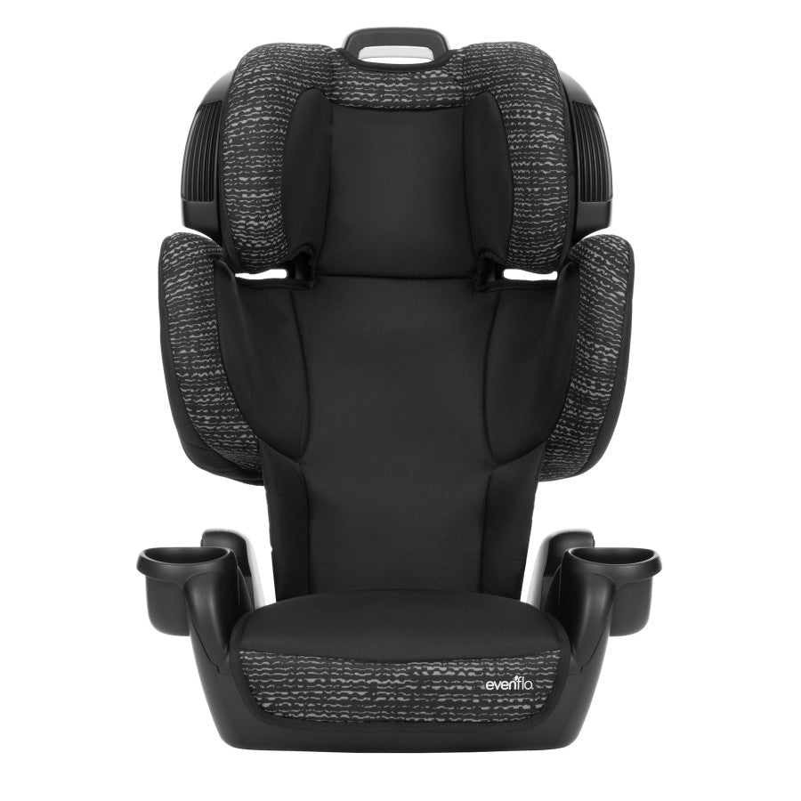 Evenflo GoTime LX High Back Booster Car Seat for Kids - Safe & Comfortable Convertible Car Seat for Toddlers to Big Kids - Perfect for School, Road Trips & Family Travel