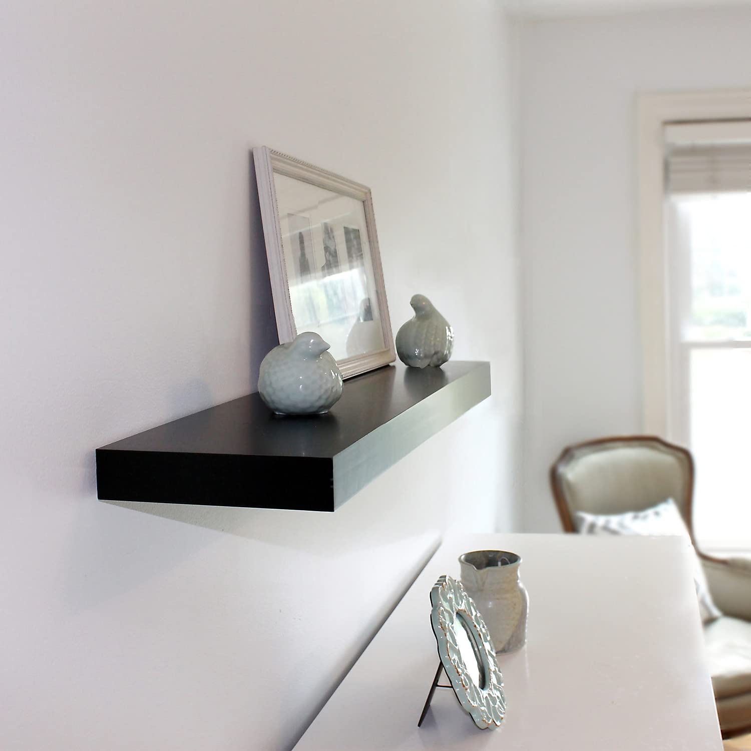 InPlace Floating Wall Shelf with Invisible Brackets - 10.2
