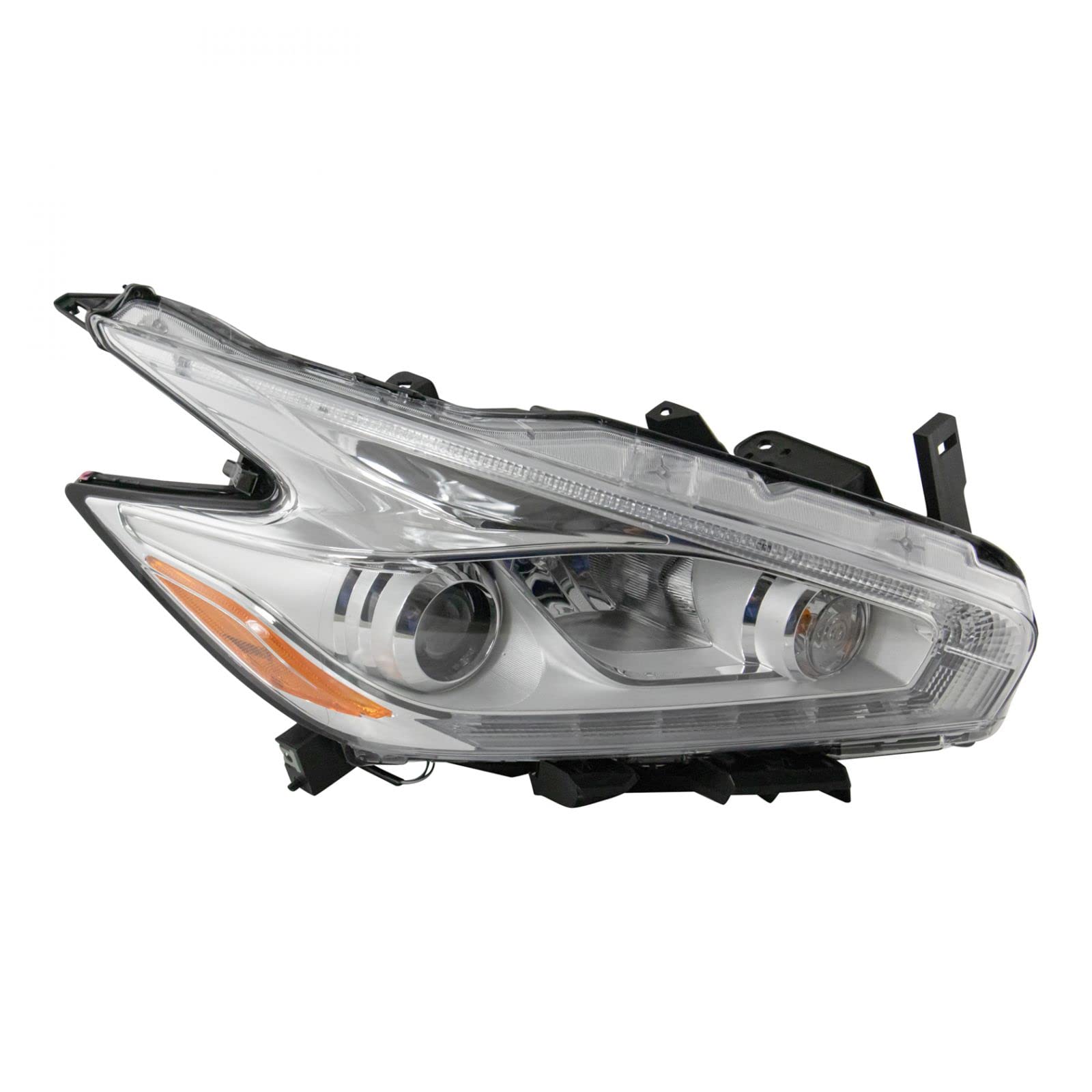 Nissan Murano Passenger Side RH Halogen Headlight Replacement - Compatible with [Year Models] - Durable & Bright Lighting for Night Driving & Off-Road Adventures