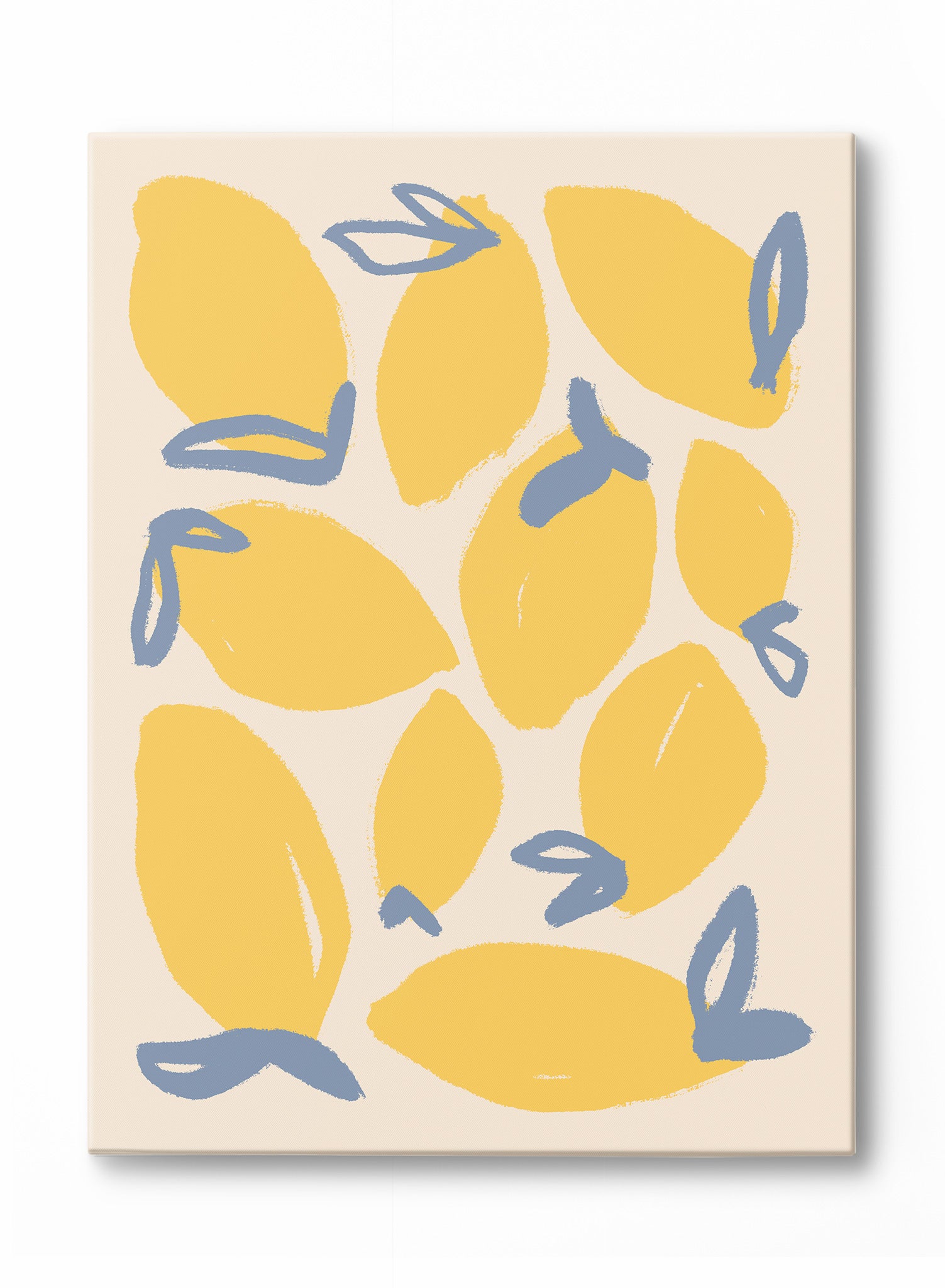 Lemon Burst Art Print - Vibrant Citrus Wall Decor for Kitchen, Dining Room & Office | High Quality Poster for Home & Commercial Spaces